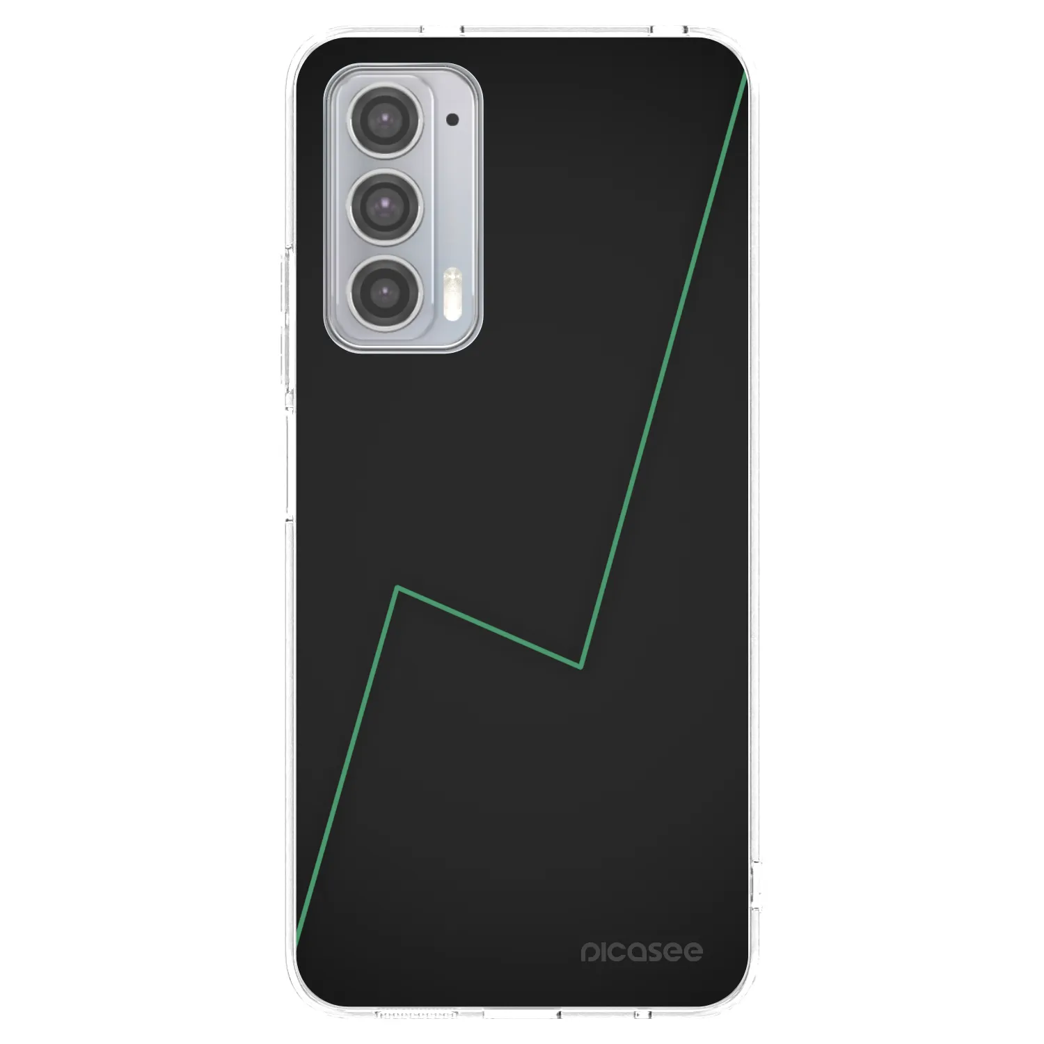 Picasee husă transparentă din silicon pentru Motorola Edge 20 - Consistency