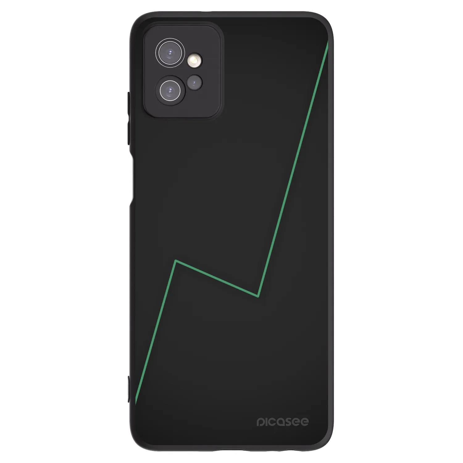 Picasee husă neagră din silicon pentru Motorola Moto G32 - Consistency