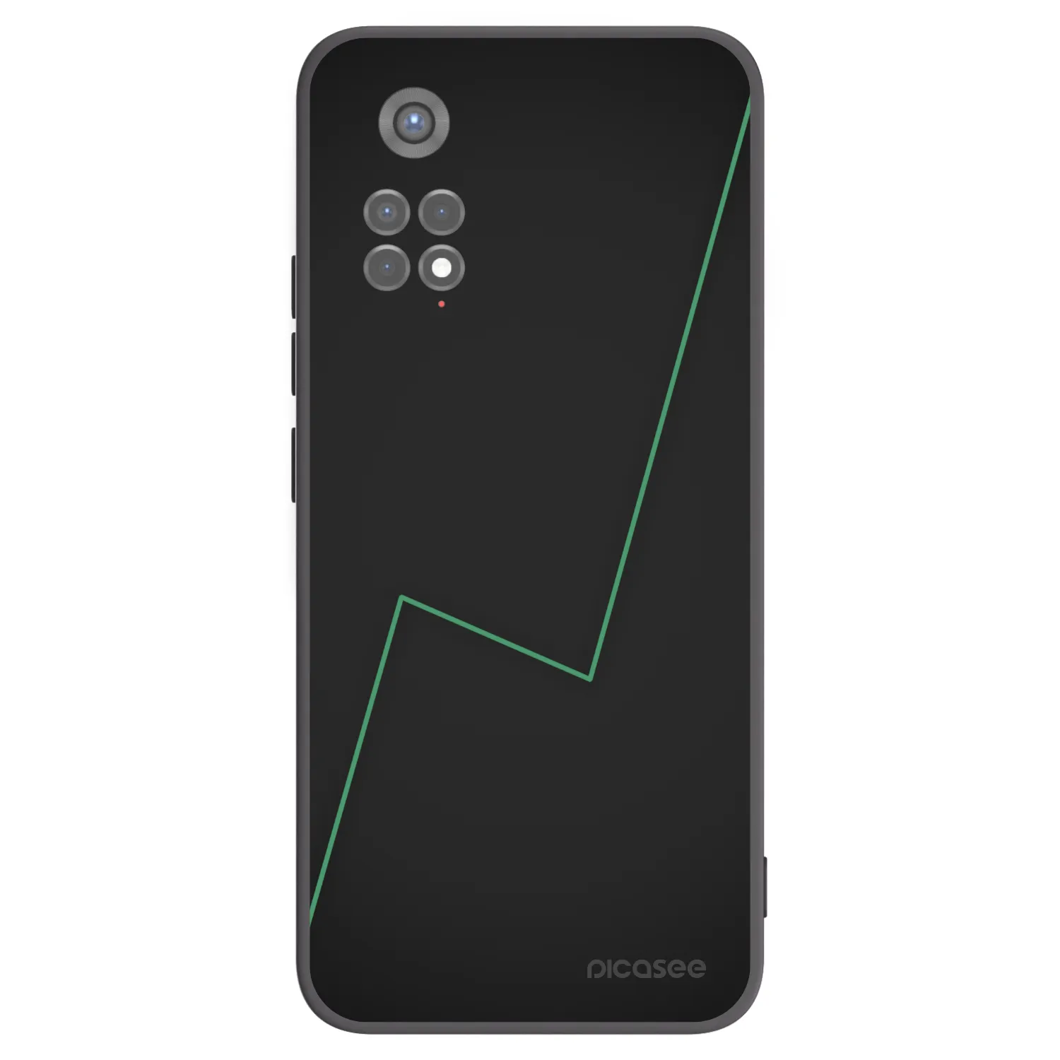 Picasee husă neagră din silicon pentru Xiaomi Redmi Note 11S 5G - Consistency