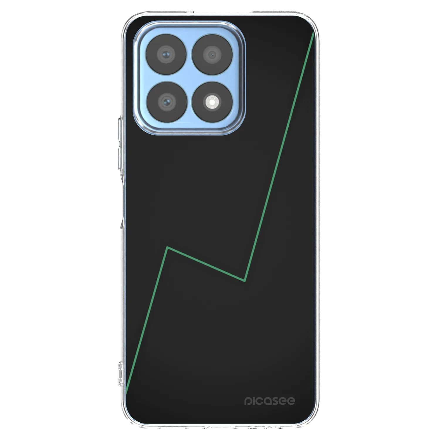 Picasee husă transparentă din silicon pentru Honor X8a - Consistency