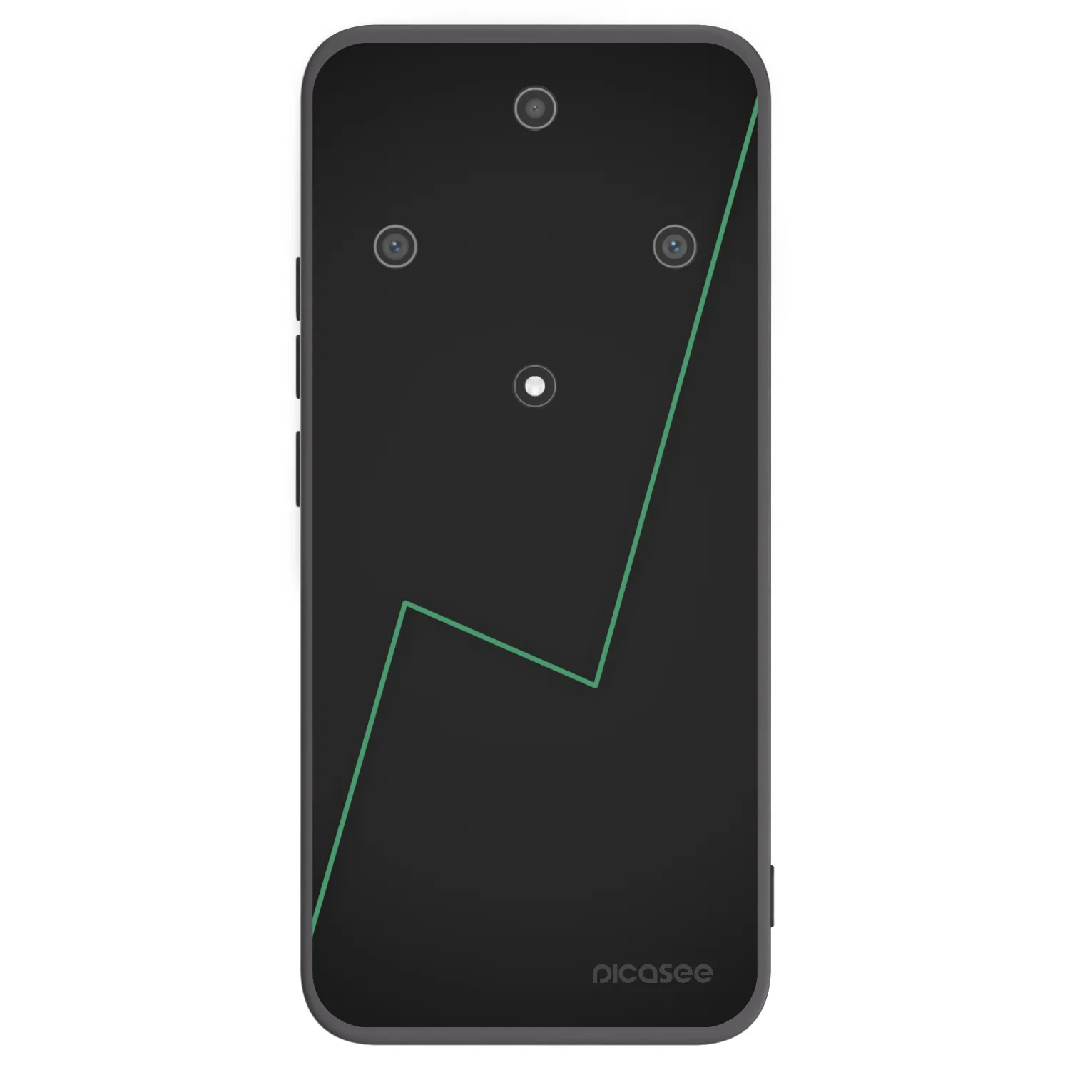 Picasee husă neagră din silicon pentru Honor Magic5 Lite 5G - Consistency