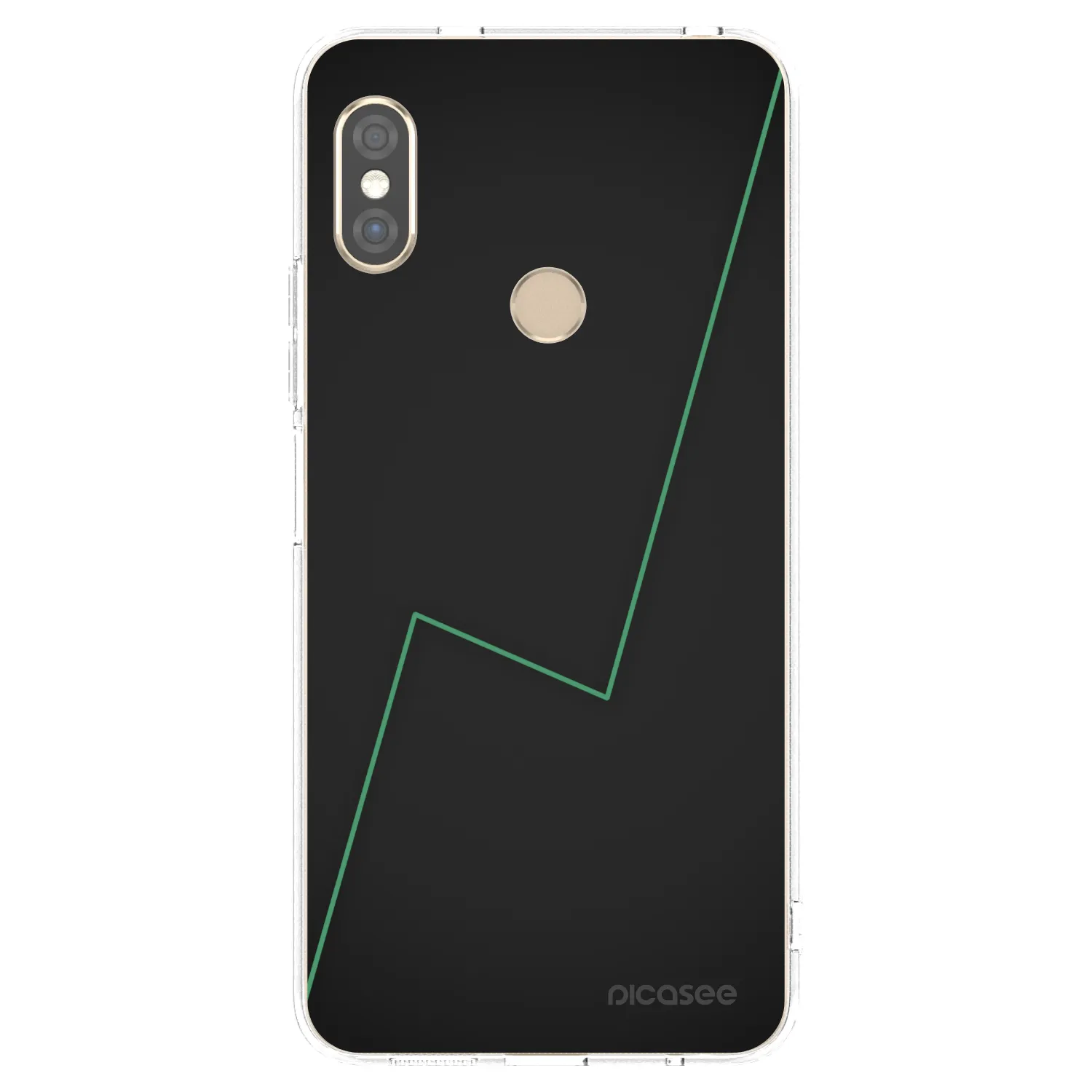 Picasee husă transparentă din silicon pentru Xiaomi Redmi Note 5 Global - Consistency