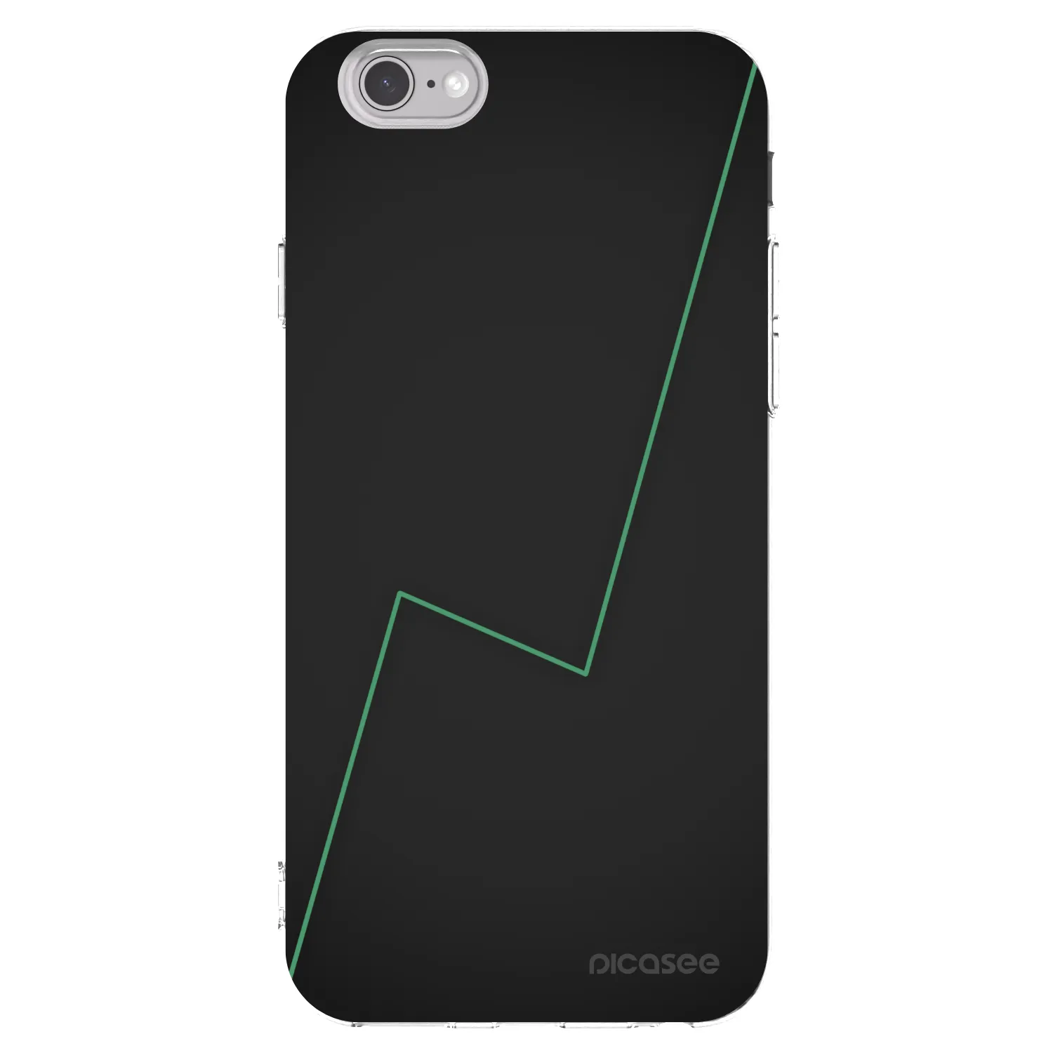 Picasee husă transparentă din silicon pentru Apple iPhone 6/6S - Consistency