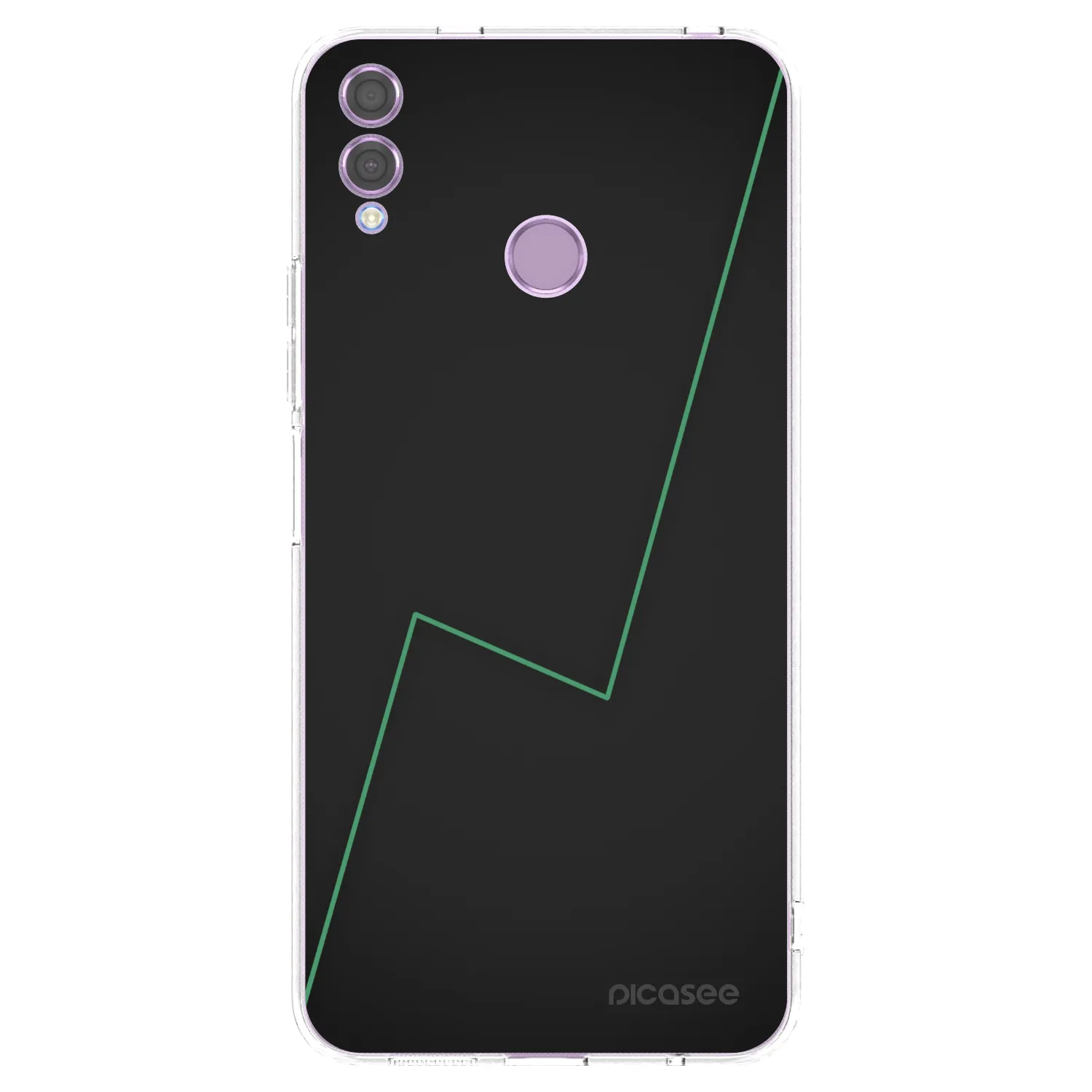 Picasee husă transparentă din silicon pentru Honor 8X - Consistency