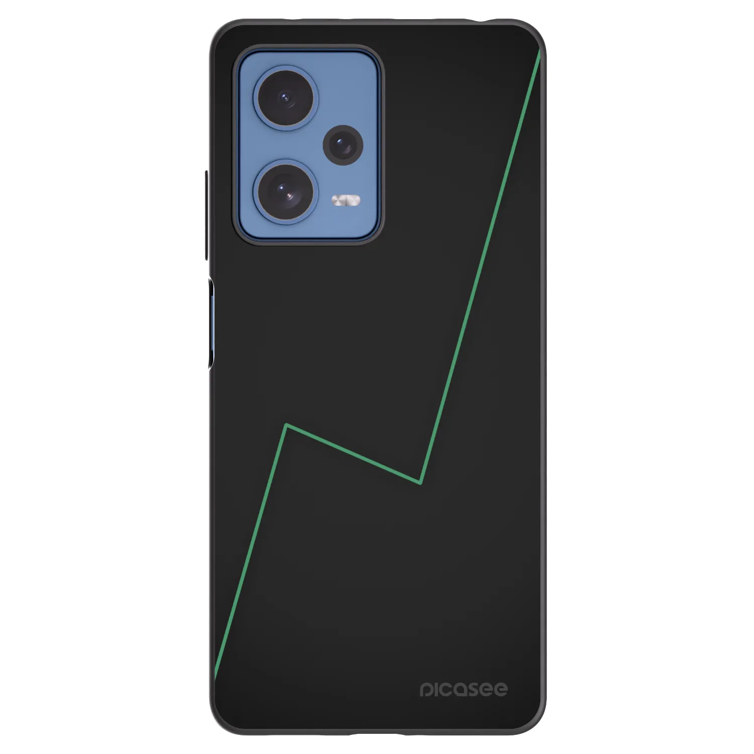 Picasee husă neagră din silicon pentru Xiaomi Redmi Note 12 Pro 5G - Consistency