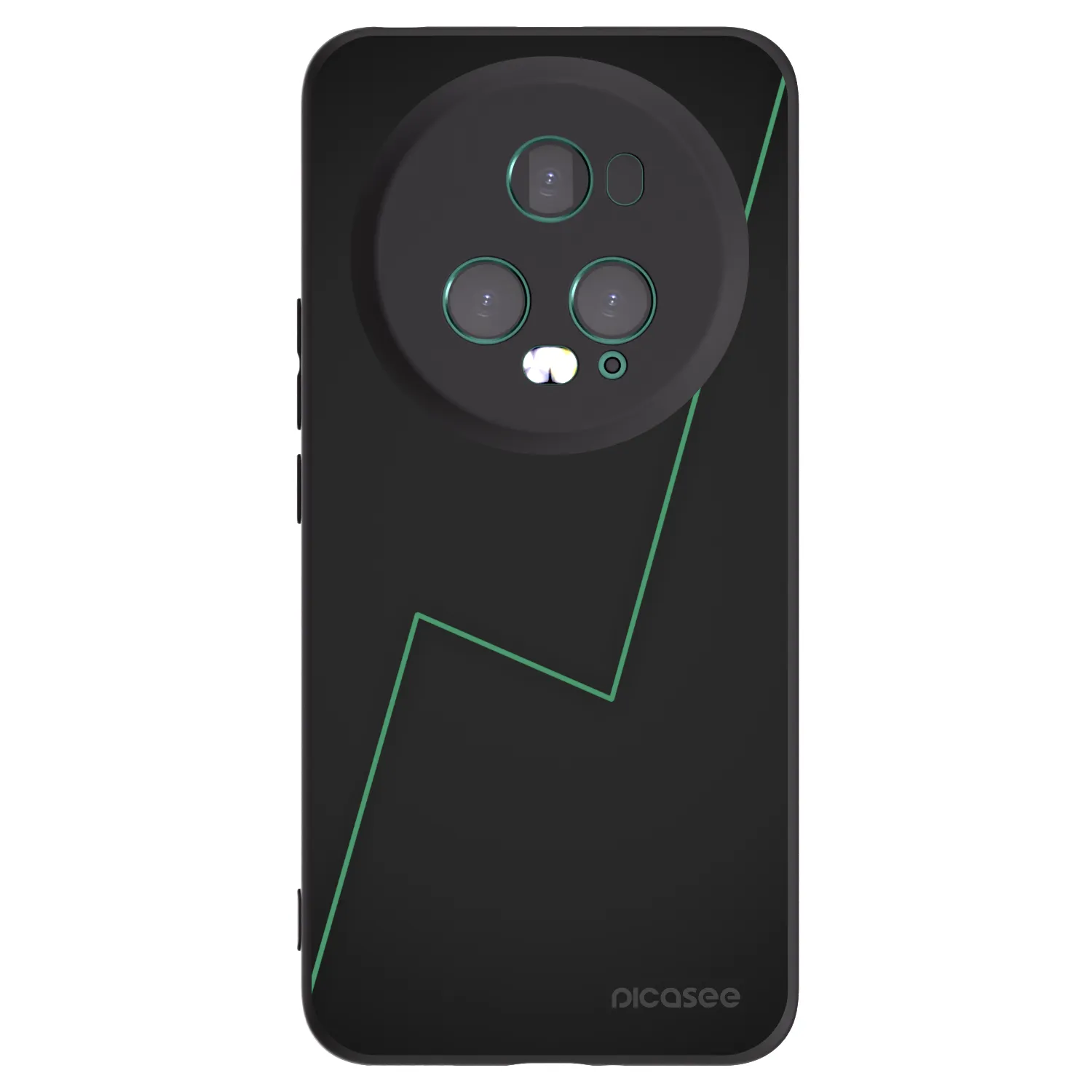 Picasee husă neagră din silicon pentru Honor Magic5 Pro - Consistency