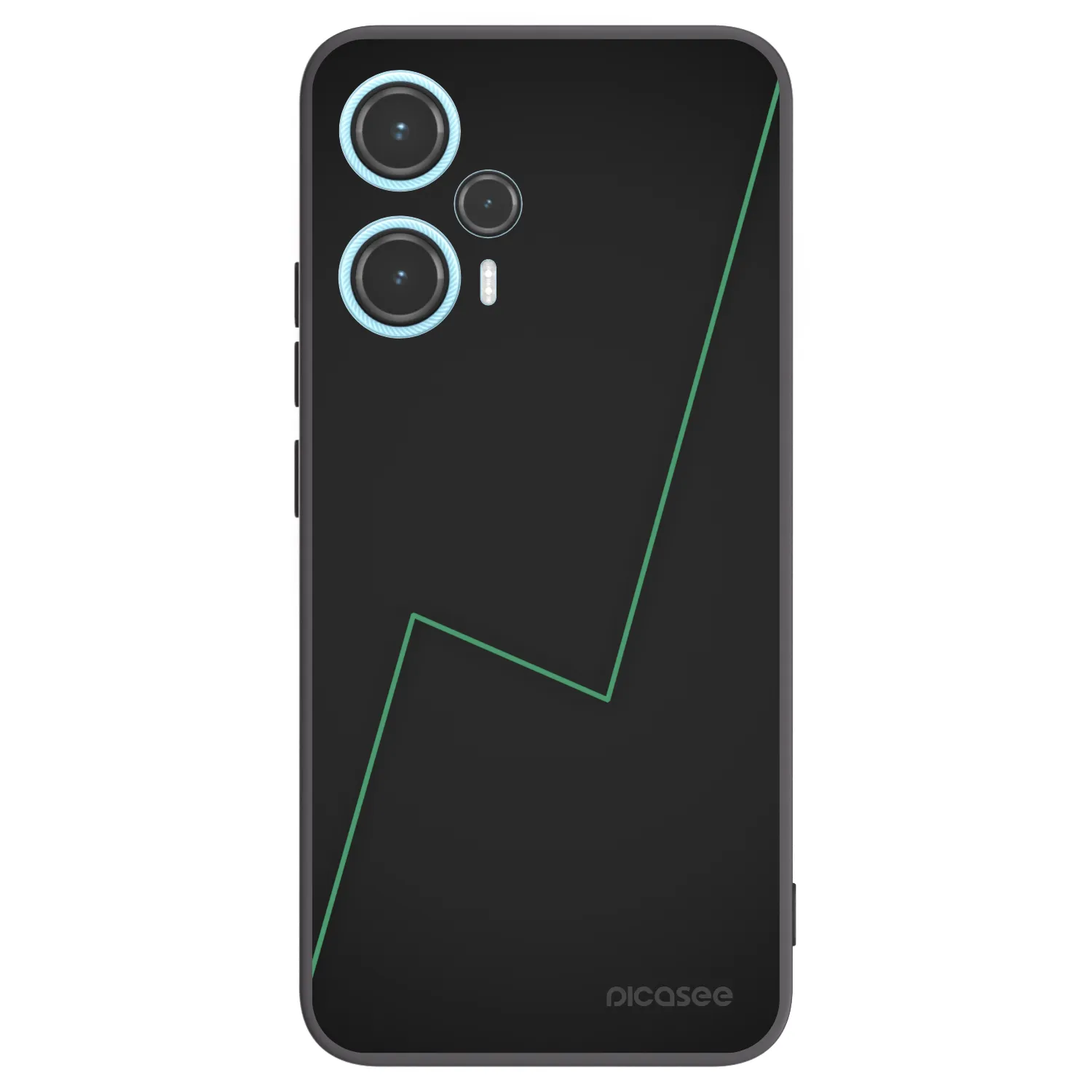 Picasee husă neagră din silicon pentru Xiaomi Poco F5 - Consistency