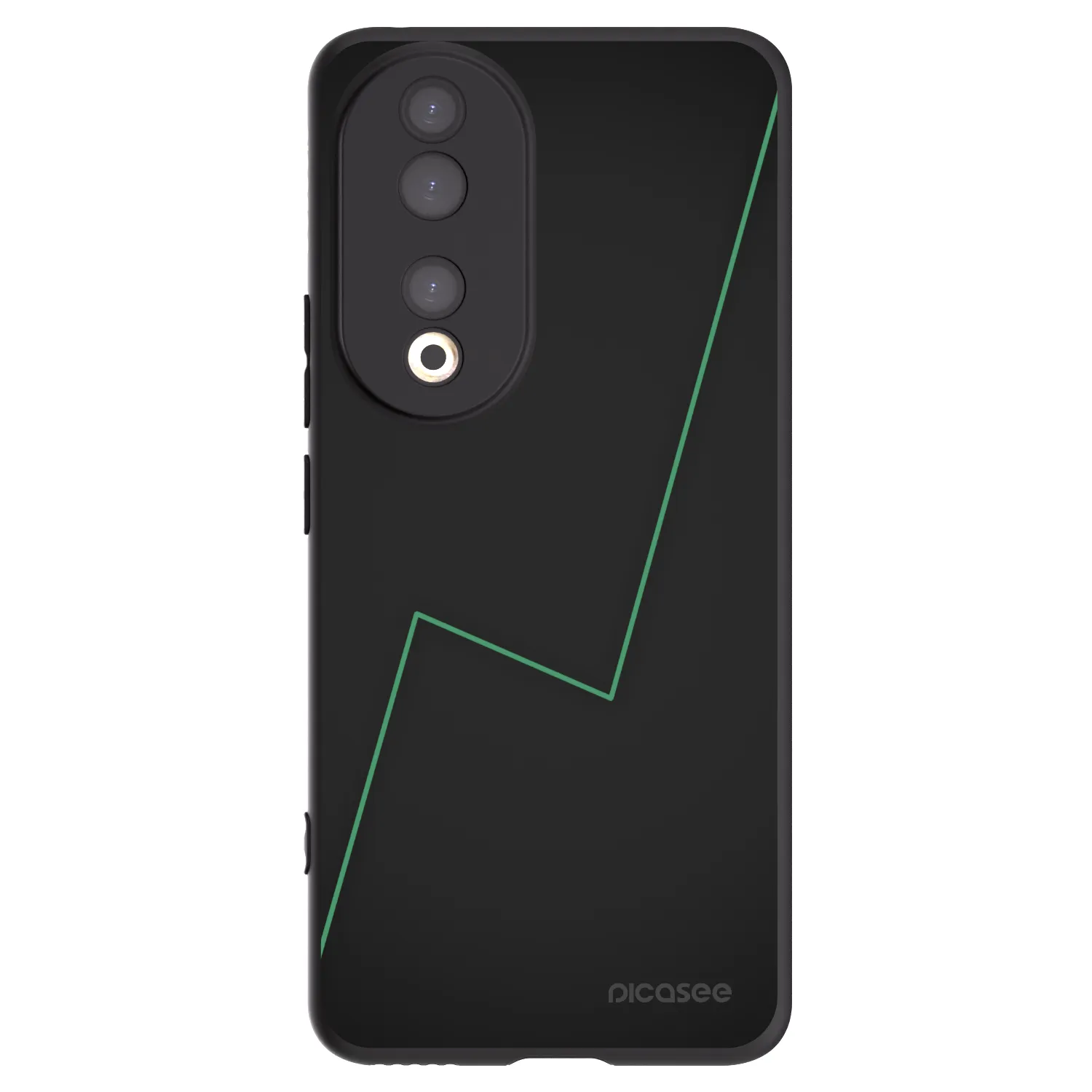 Picasee husă neagră din silicon pentru Honor 90 5G - Consistency