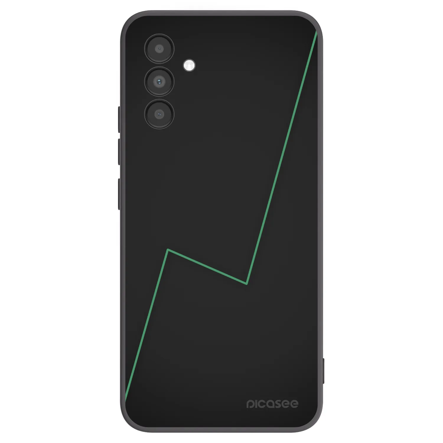 Picasee husă neagră din silicon pentru Samsung Galaxy A04s A047F - Consistency