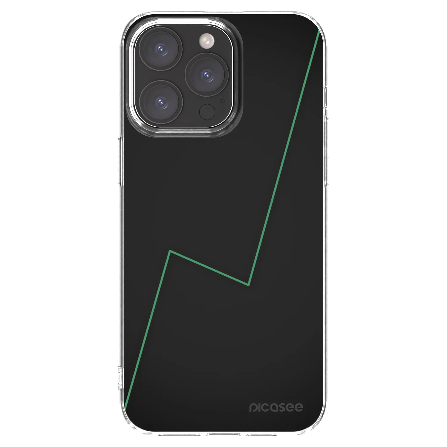 Picasee husă transparentă din silicon pentru Apple iPhone 15 Pro Max - Consistency