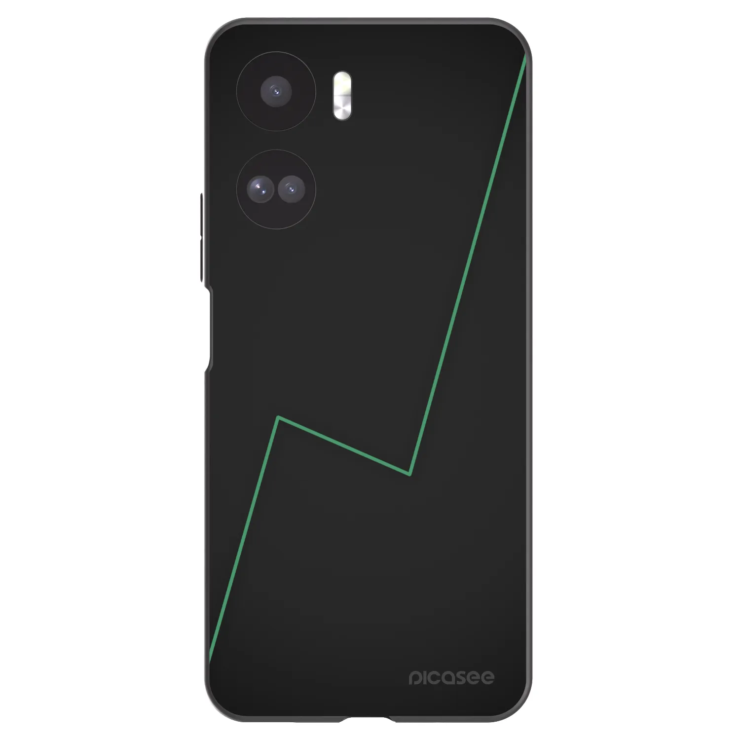 Picasee husă neagră din silicon pentru Honor 90 Lite 5G - Consistency