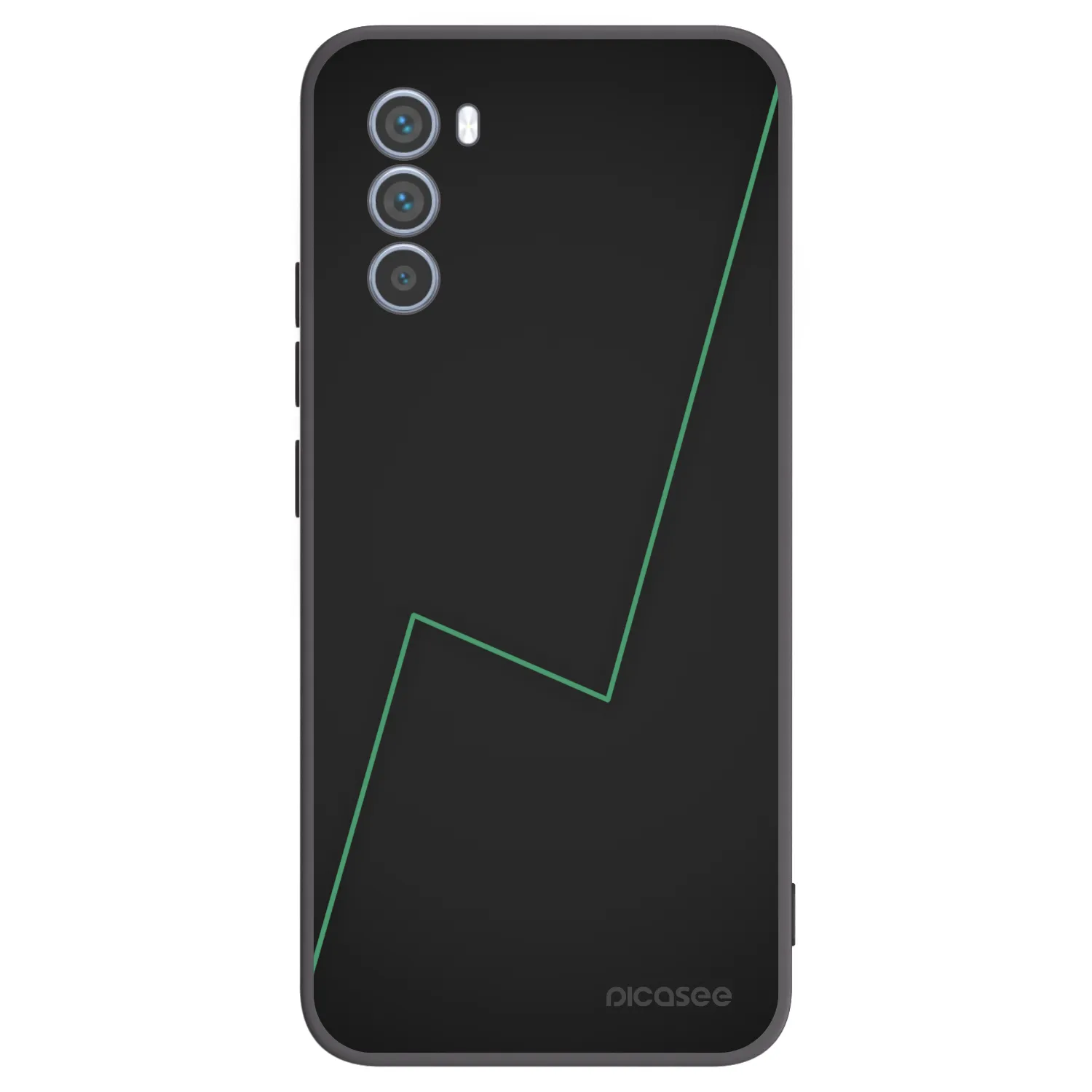 Picasee husă neagră din silicon pentru Motorola Moto G62 - Consistency