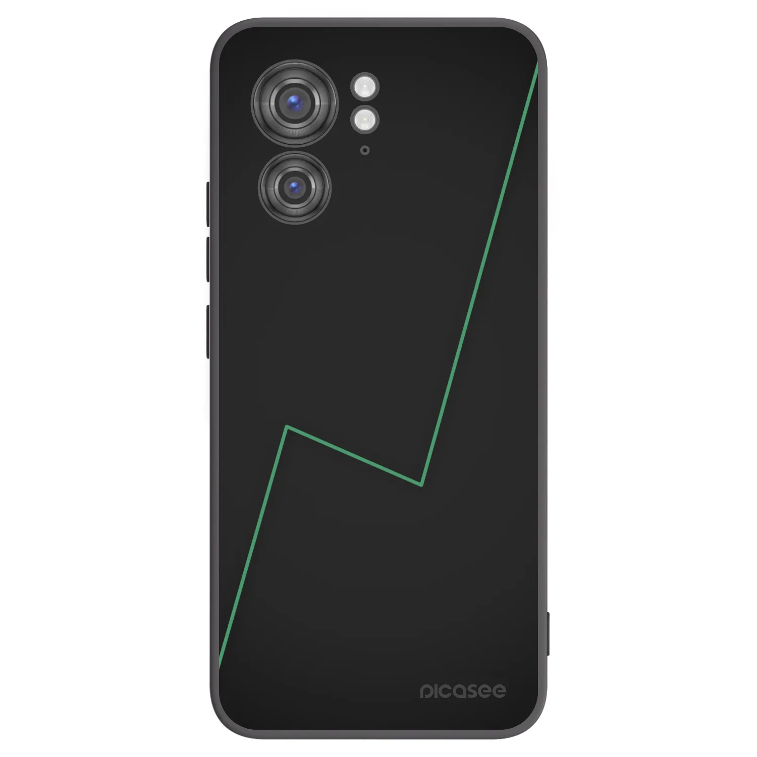 Picasee husă neagră din silicon pentru Motorola Edge 40 - Consistency