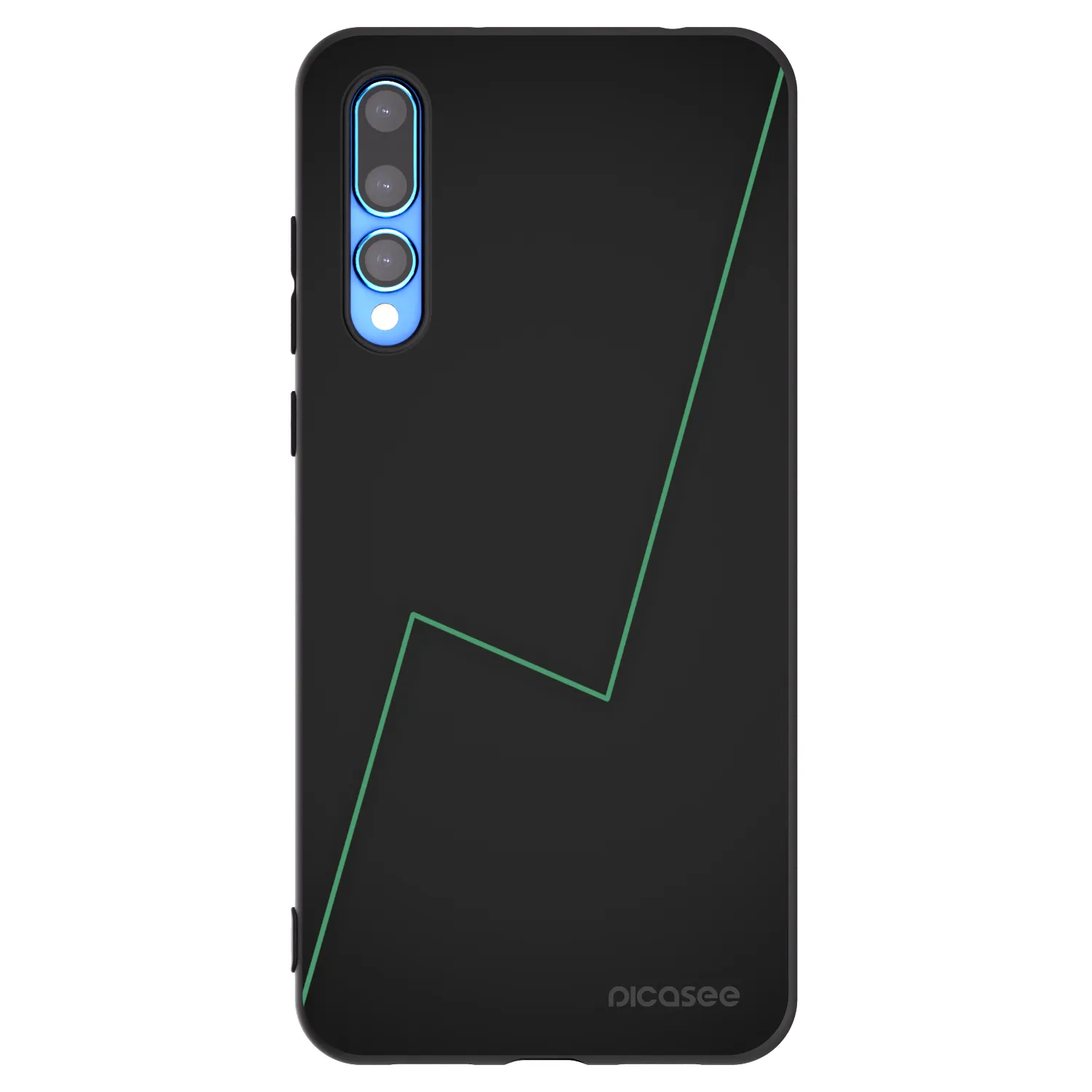 Picasee husă neagră din silicon pentru Huawei P20 Pro - Consistency