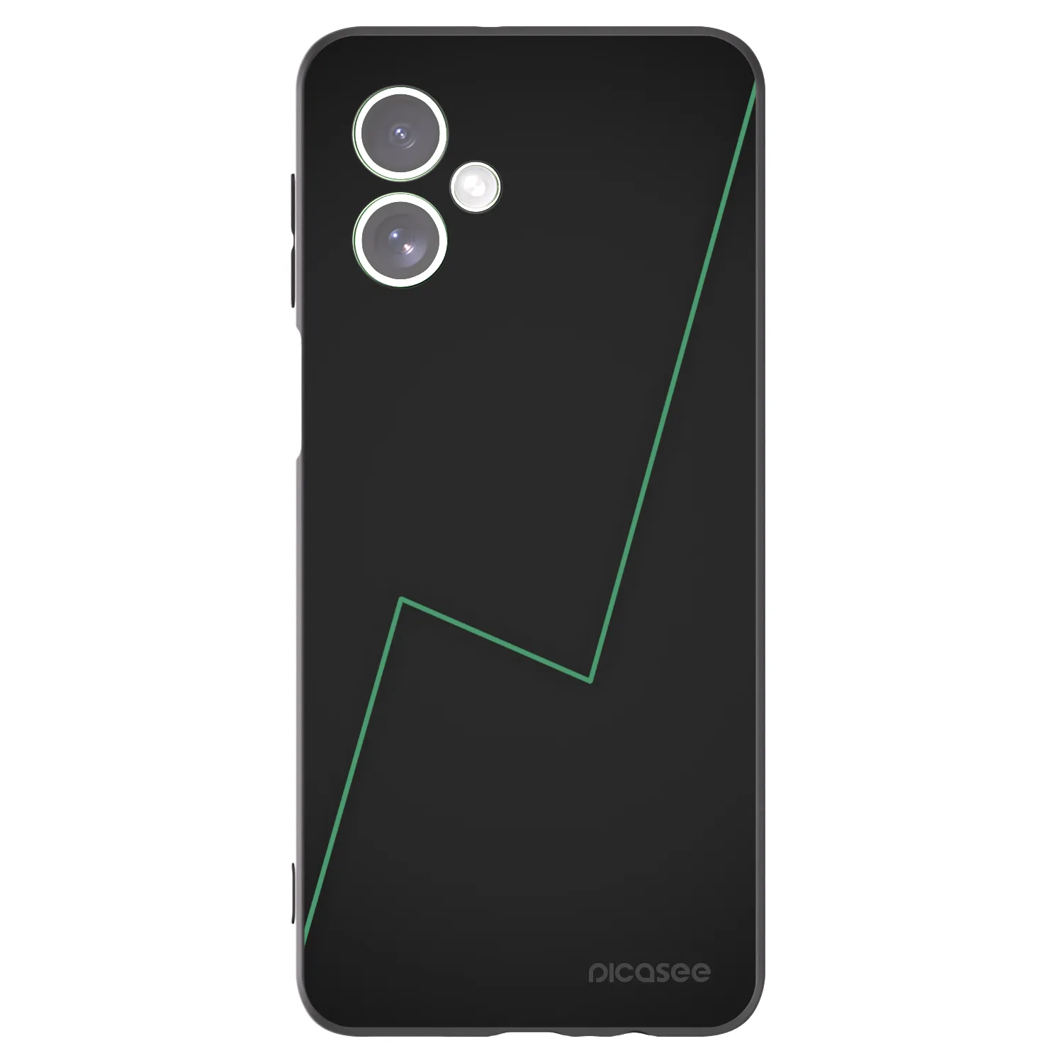 Picasee husă neagră din silicon pentru Motorola Moto G54 5G - Consistency