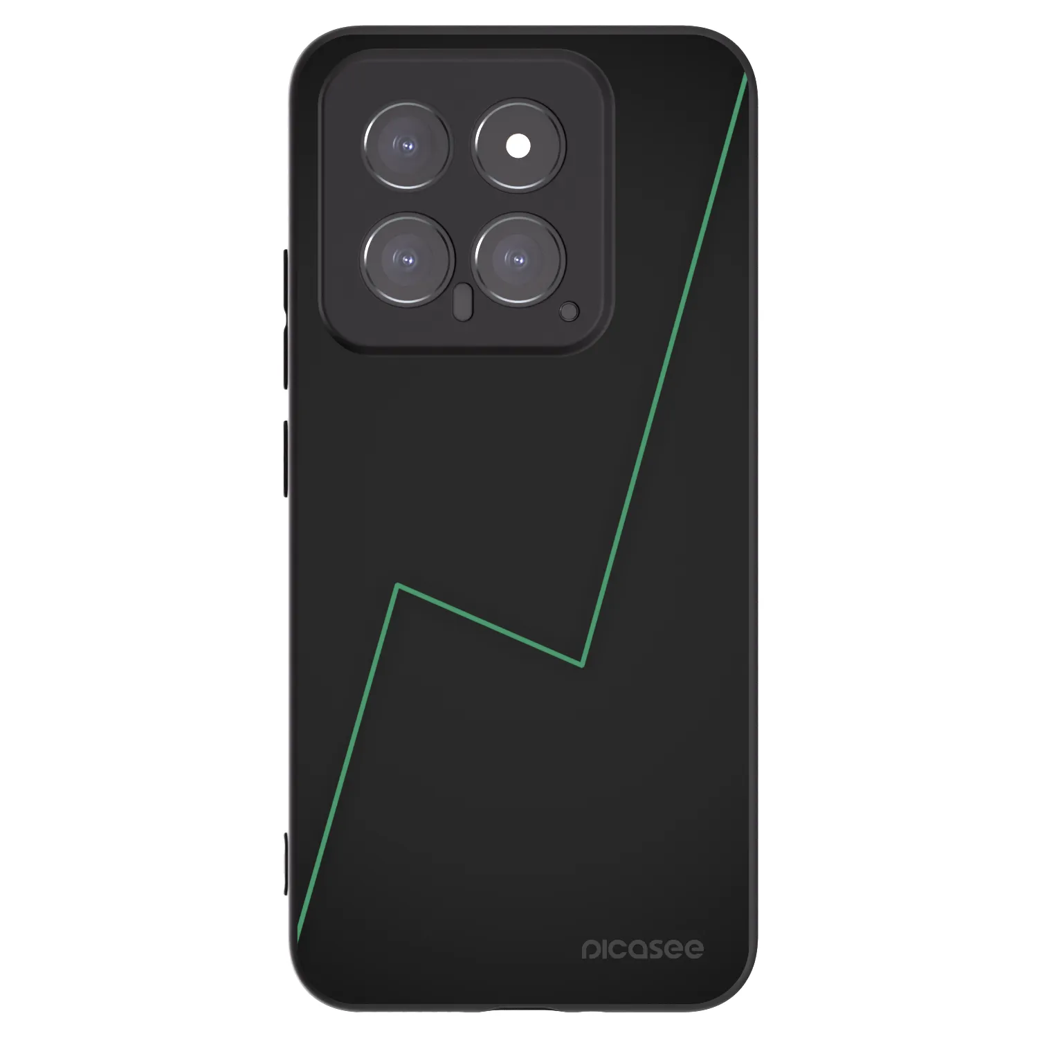 Picasee husă neagră din silicon pentru Xiaomi 14 - Consistency