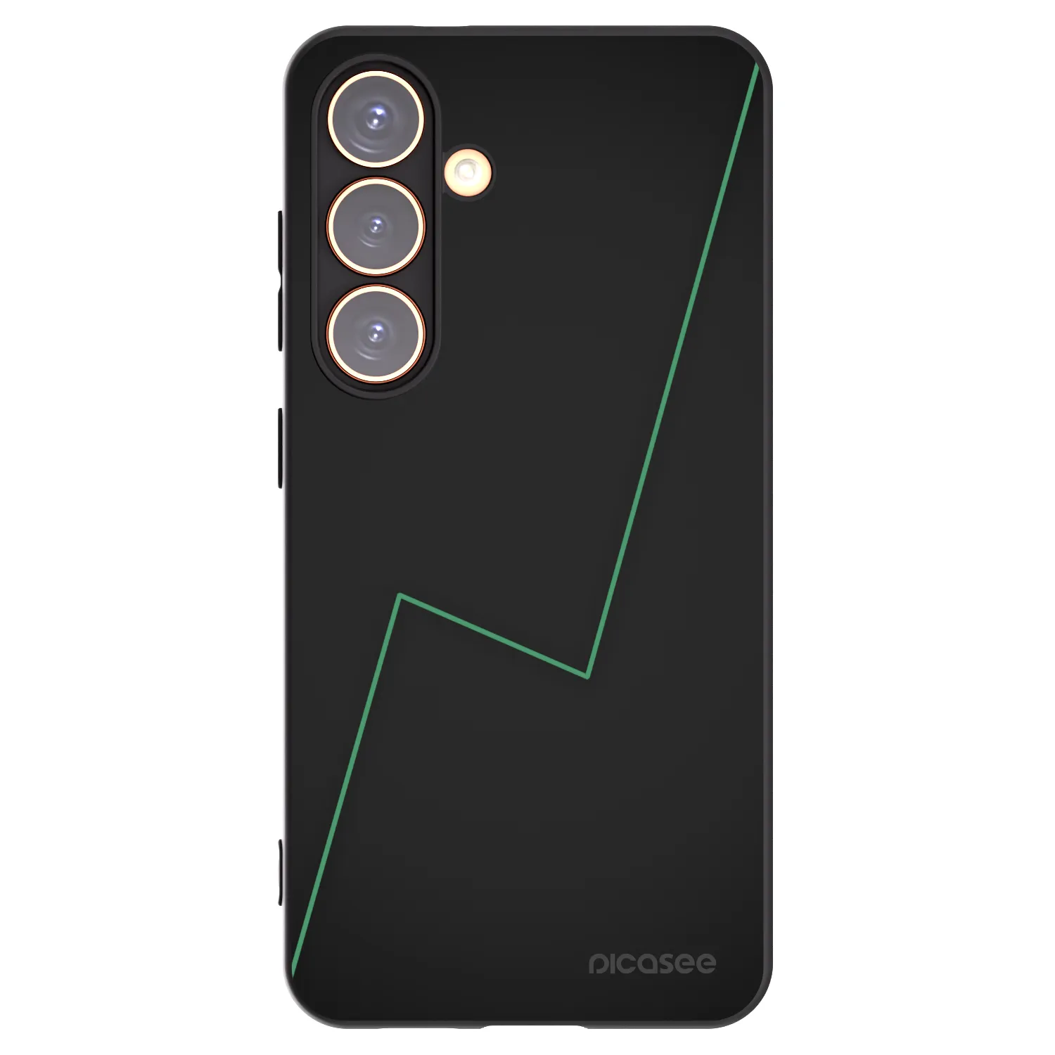Picasee husă neagră din silicon pentru Samsung Galaxy S24 S921B 5G - Consistency