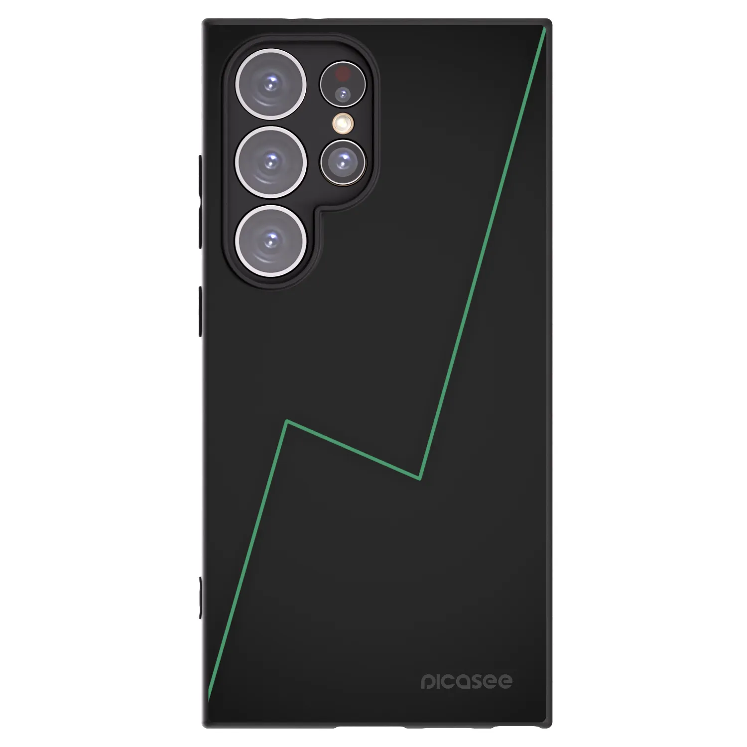 Picasee husă neagră din silicon pentru Samsung Galaxy S24 Ultra S928B 5G - Consistency