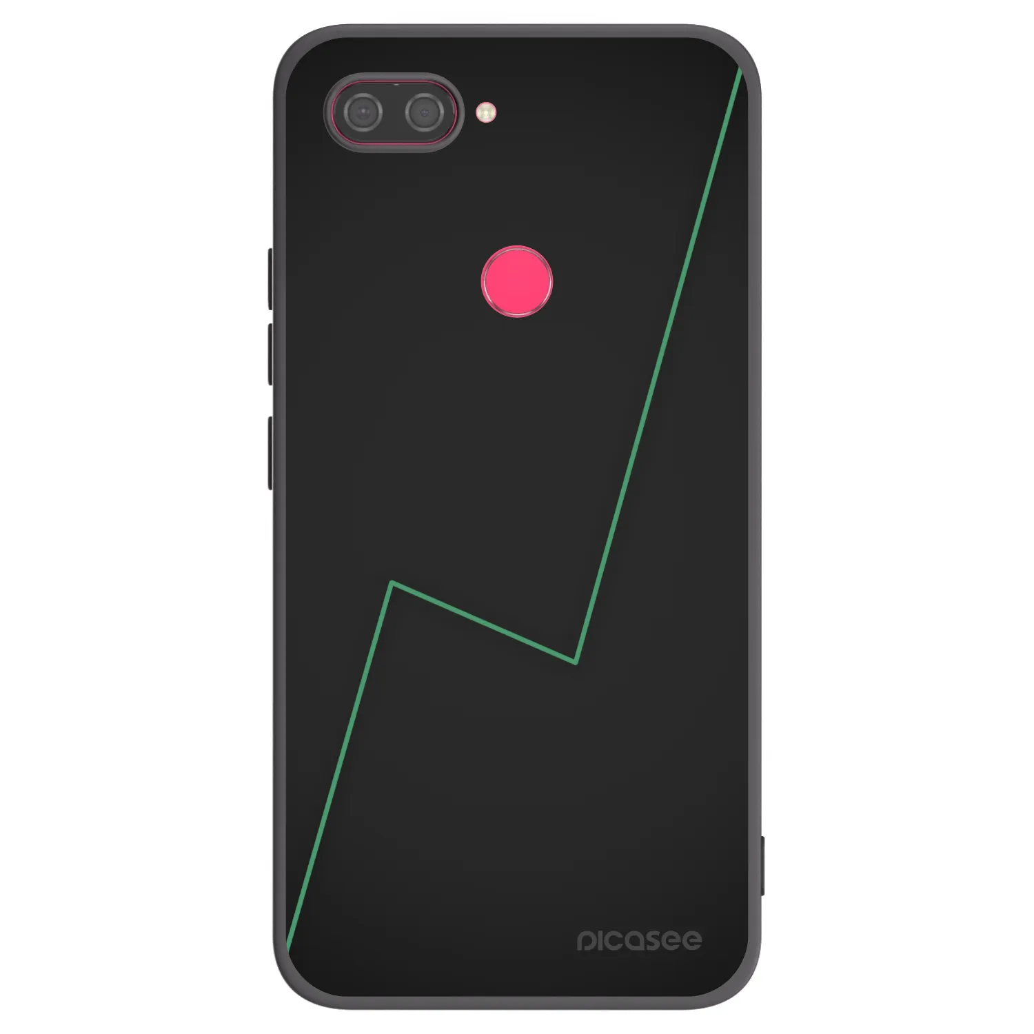 Picasee husă neagră din silicon pentru Xiaomi Mi 8 Lite - Consistency