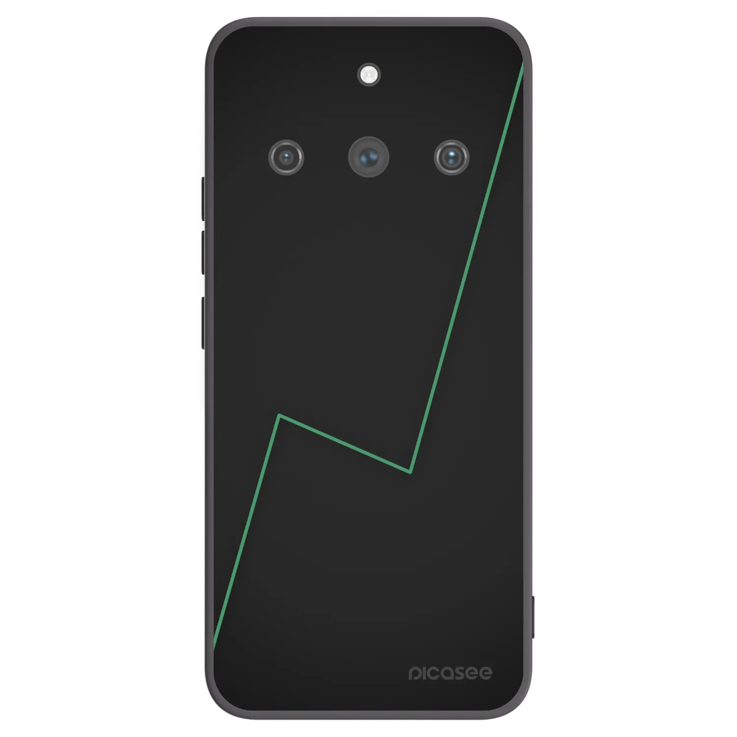 Picasee husă neagră din silicon pentru Realme 11 Pro+ - Consistency