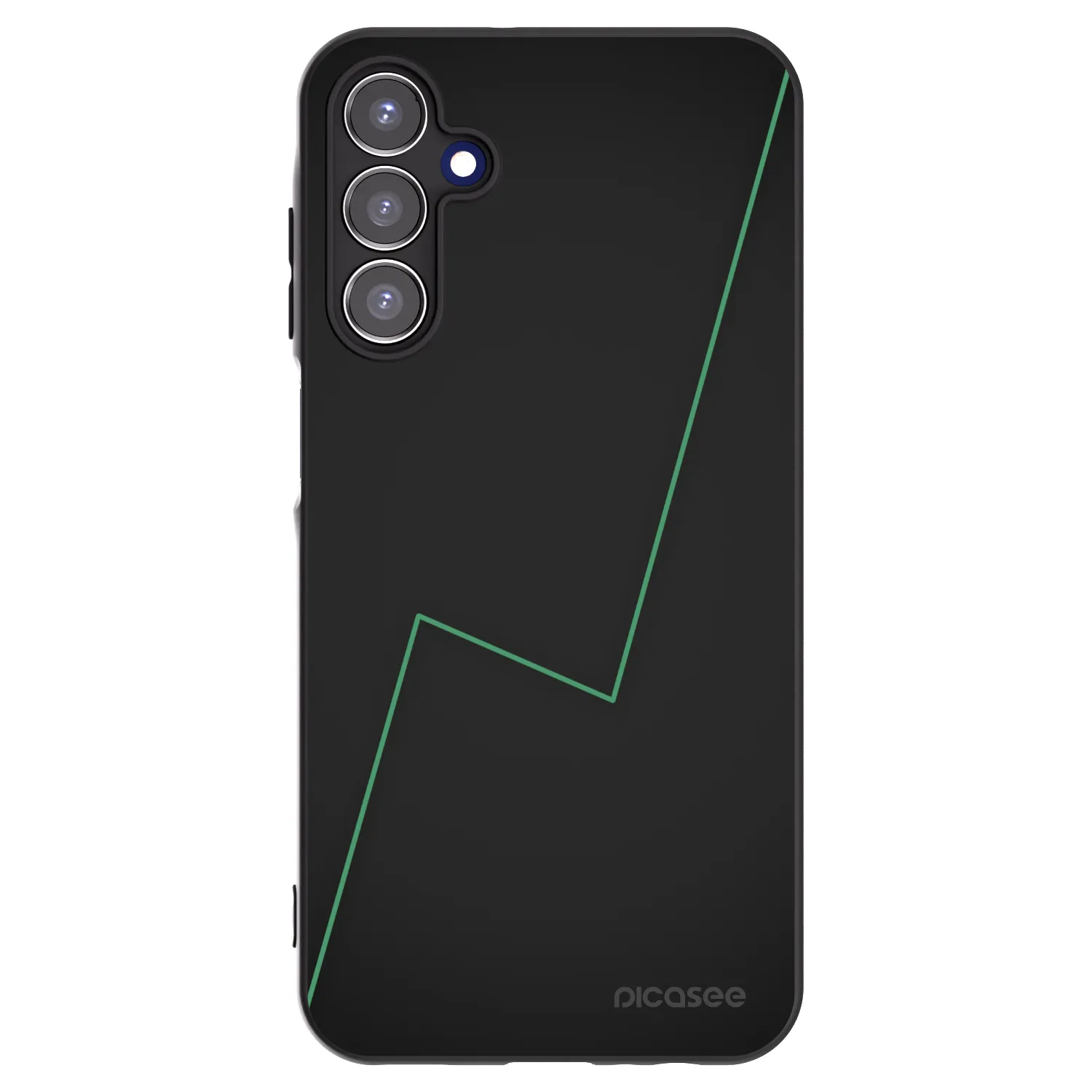 Picasee husă neagră din silicon pentru Samsung Galaxy A15 A156B 5G - Consistency