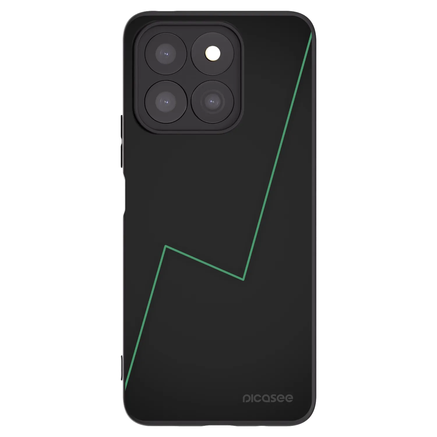Picasee husă neagră din silicon pentru Honor X8b - Consistency