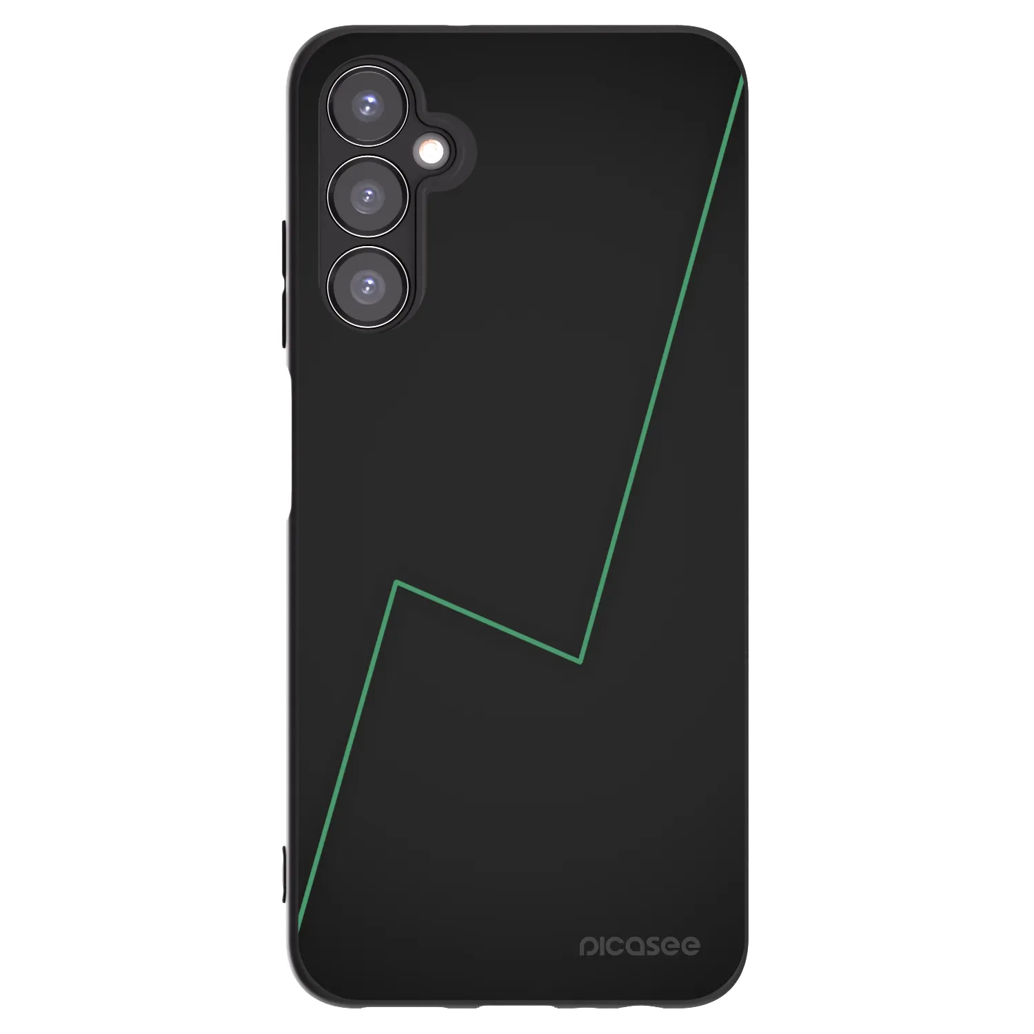 Picasee husă neagră din silicon pentru Samsung Galaxy A05s A057G - Consistency