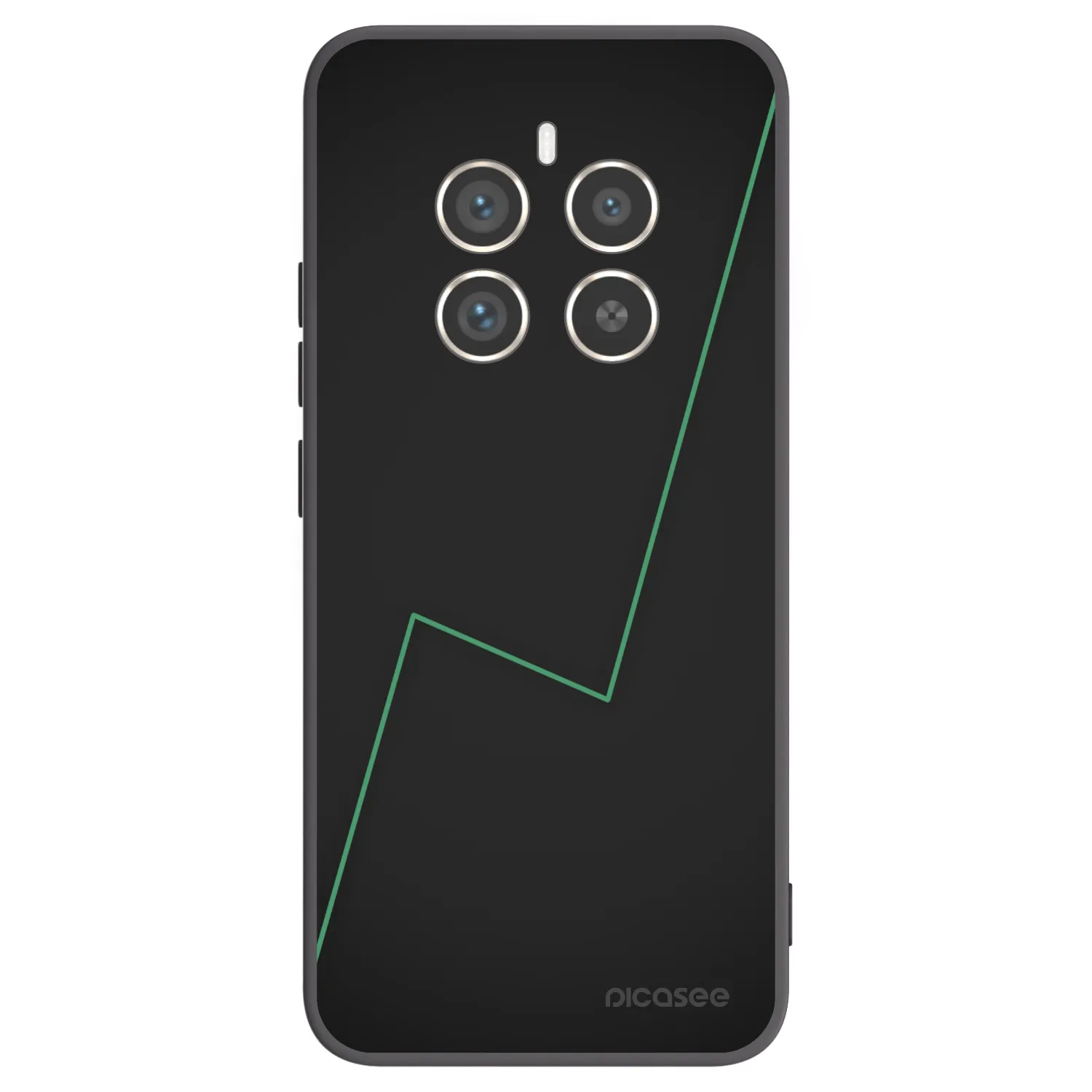 Picasee husă neagră din silicon pentru Realme 12 Pro 5G - Consistency