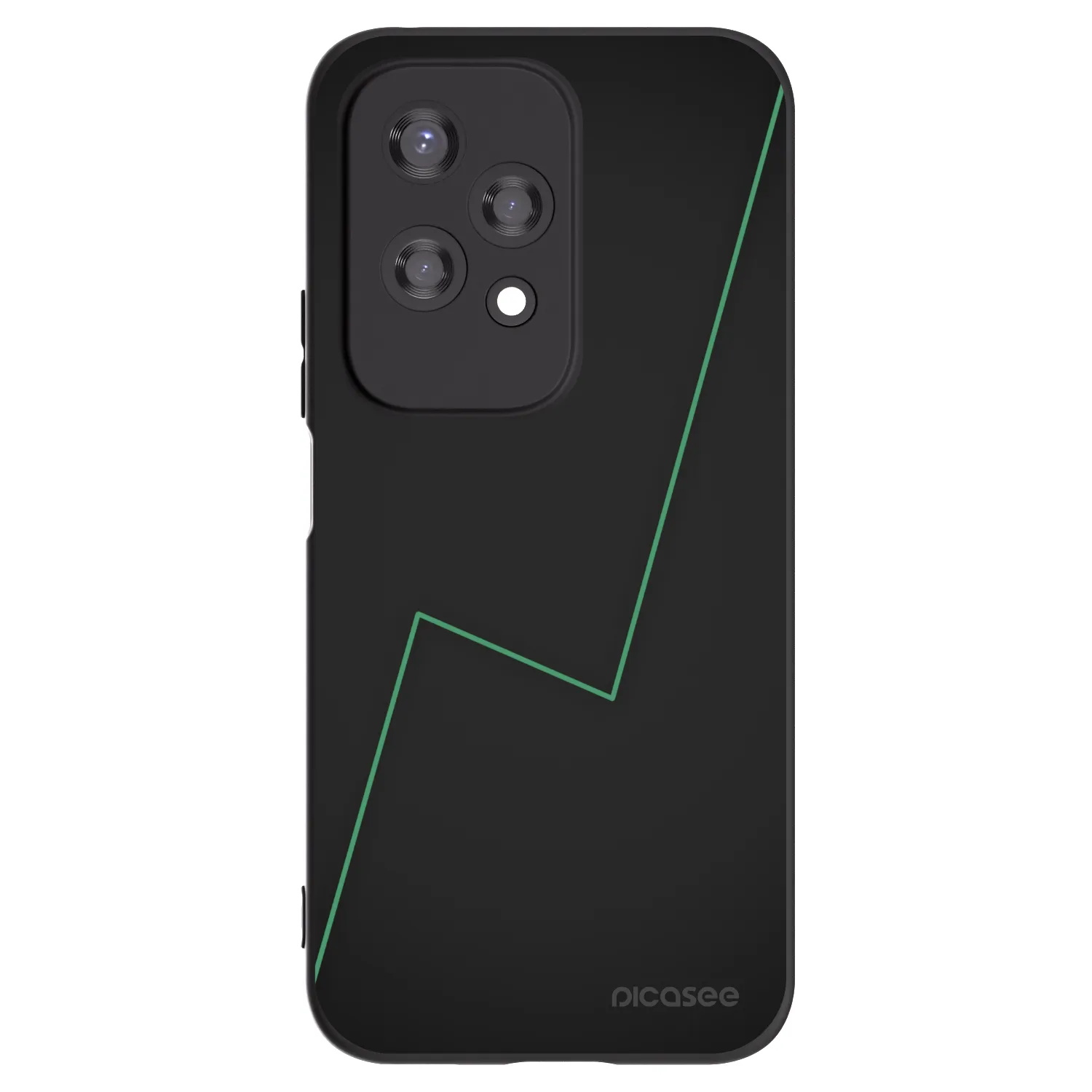 Picasee husă neagră din silicon pentru Honor 200 Lite - Consistency