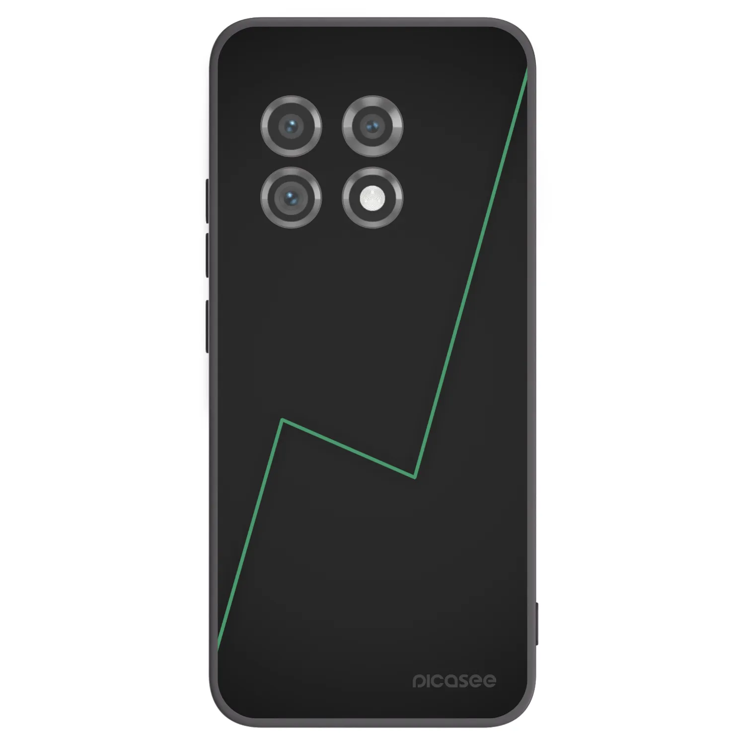 Picasee husă neagră din silicon pentru OnePlus 11 5G - Consistency