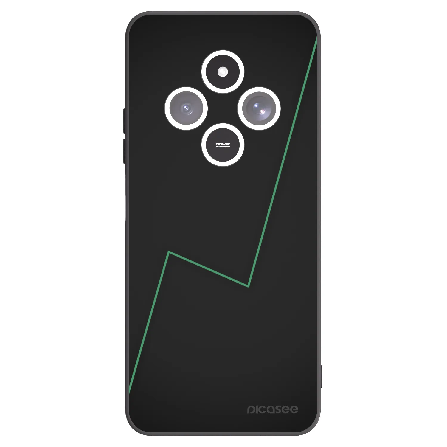 Picasee husă neagră din silicon pentru Xiaomi Redmi 14C - Consistency