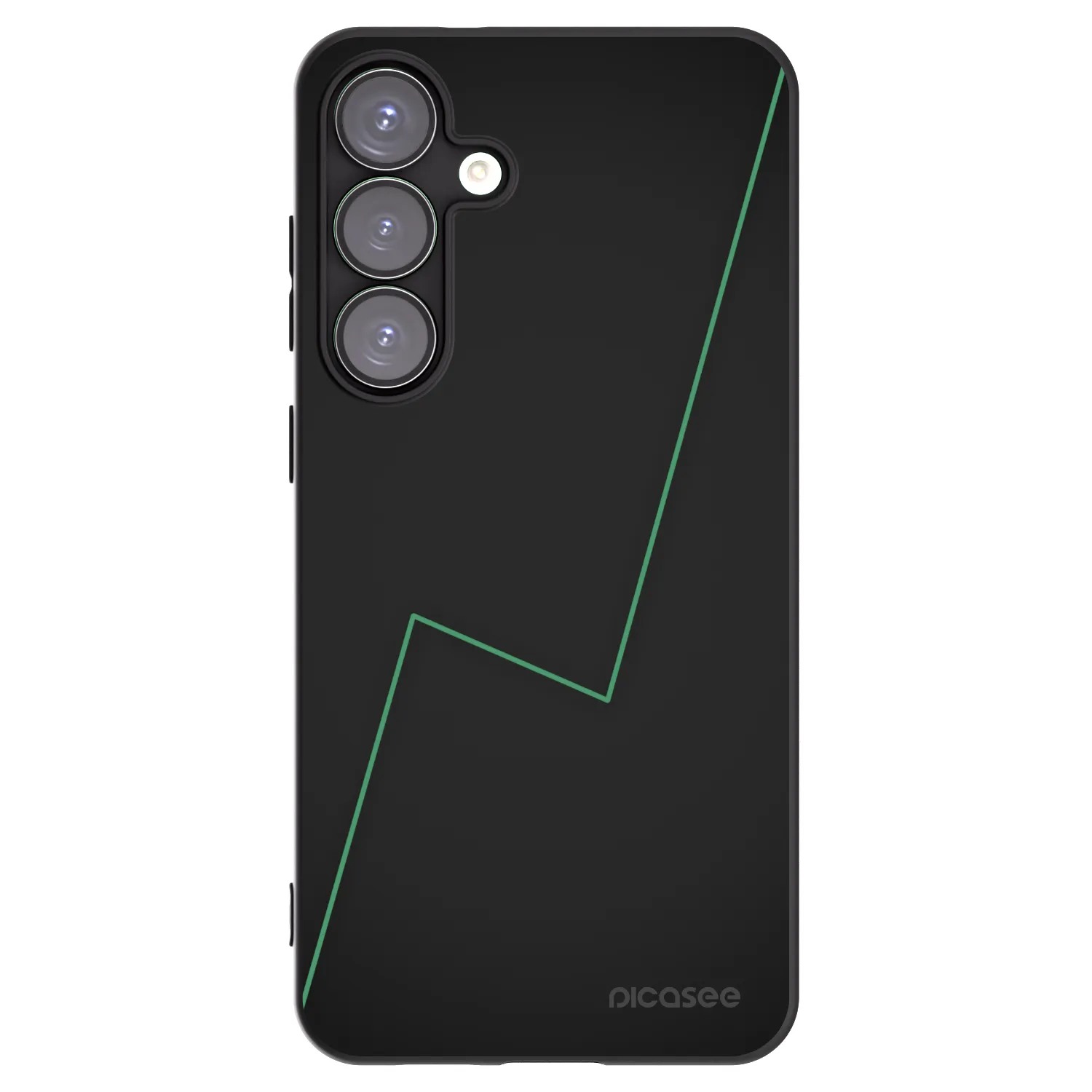 Picasee husă neagră din silicon pentru Samsung Galaxy S25+ 5G - Consistency