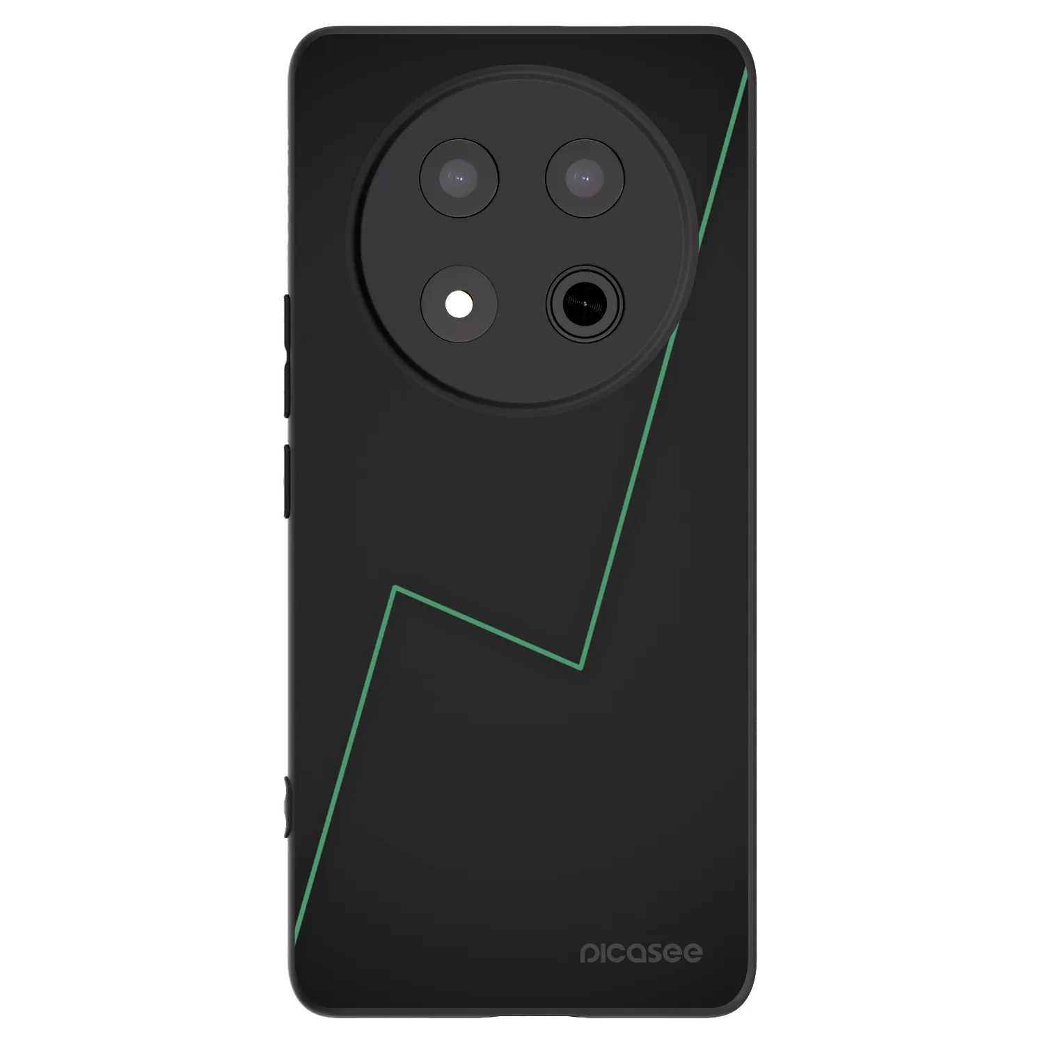 Picasee husă neagră din silicon pentru Honor Magic7 Lite 5G - Consistency