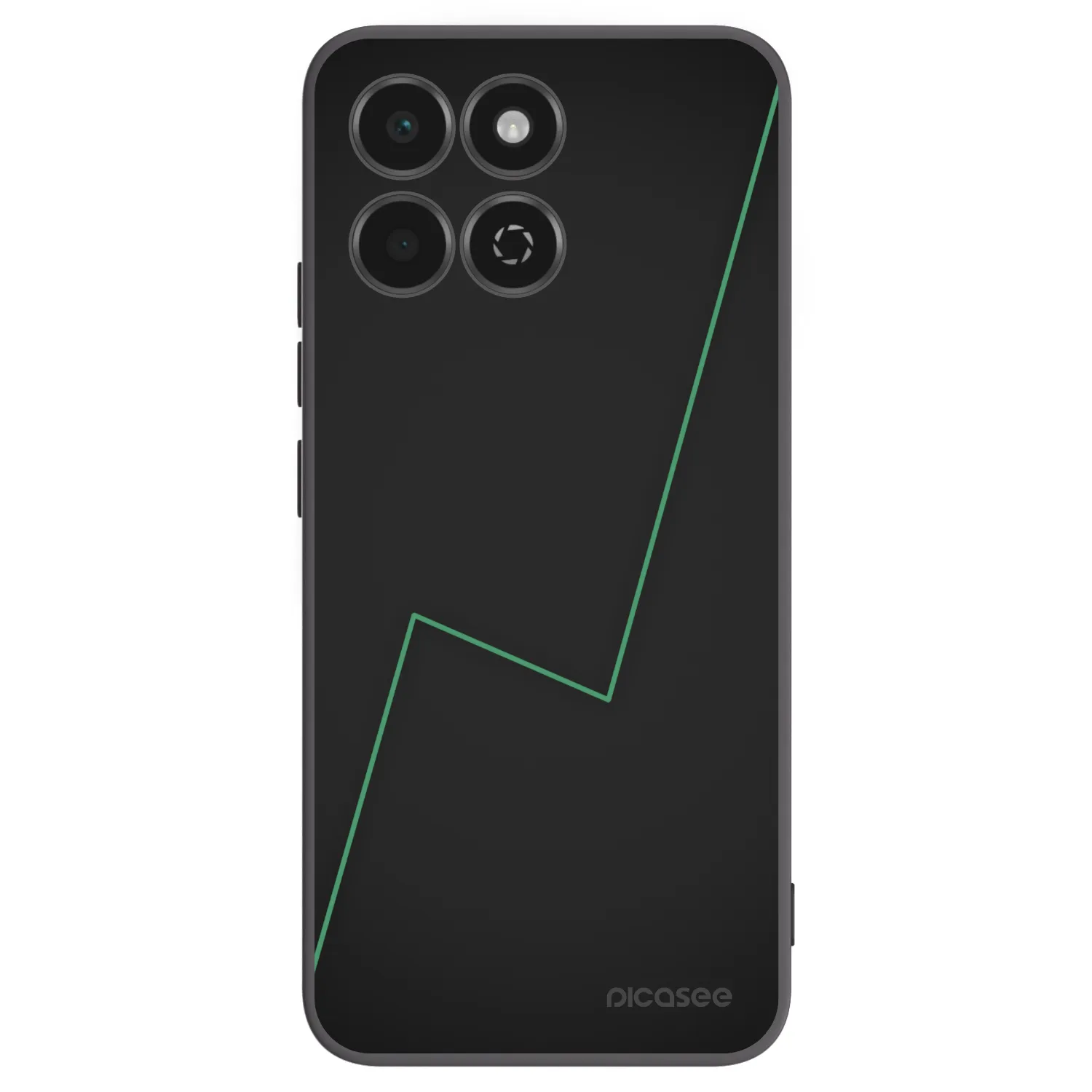 Picasee husă neagră din silicon pentru Honor 200 Smart 5G - Consistency