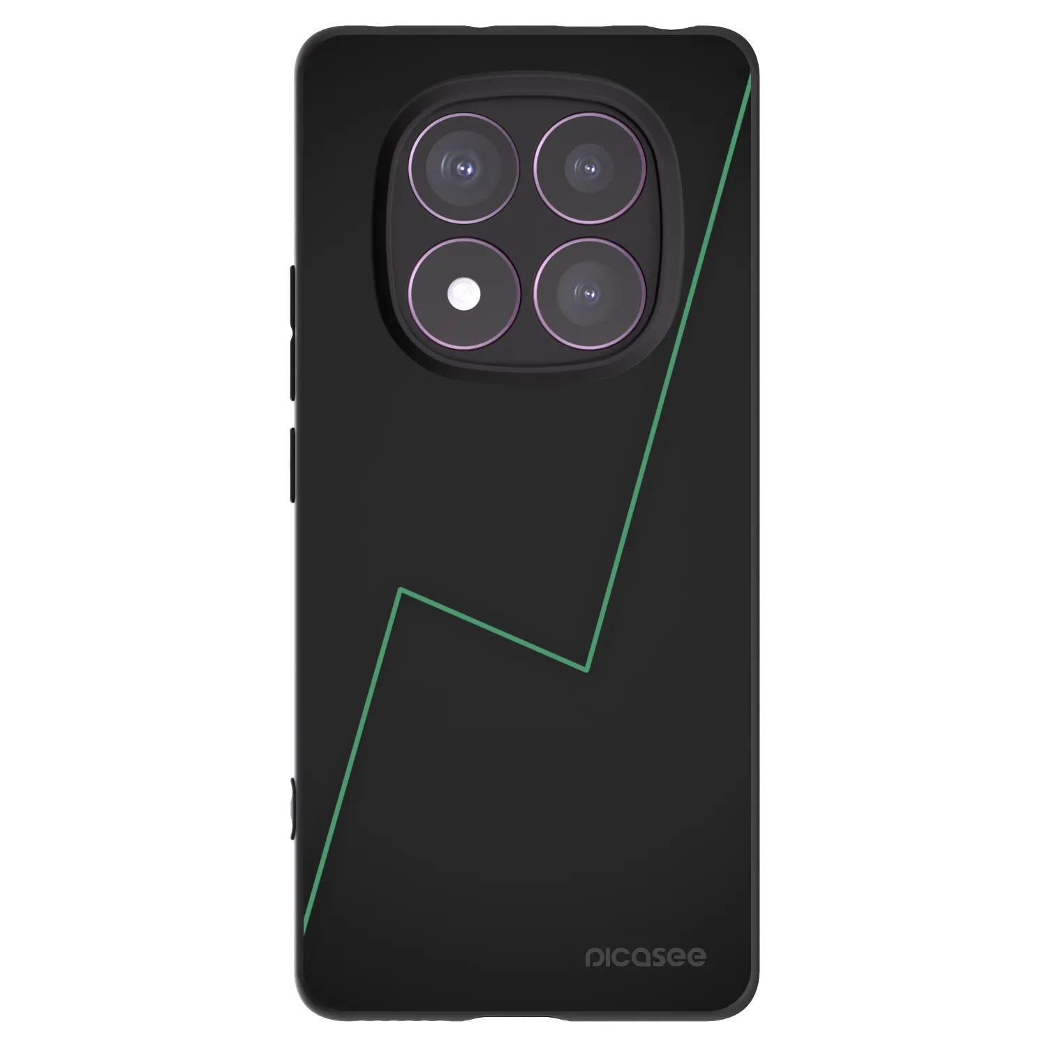 Picasee husă neagră din silicon pentru Xiaomi Redmi Note 14 Pro 4G - Consistency