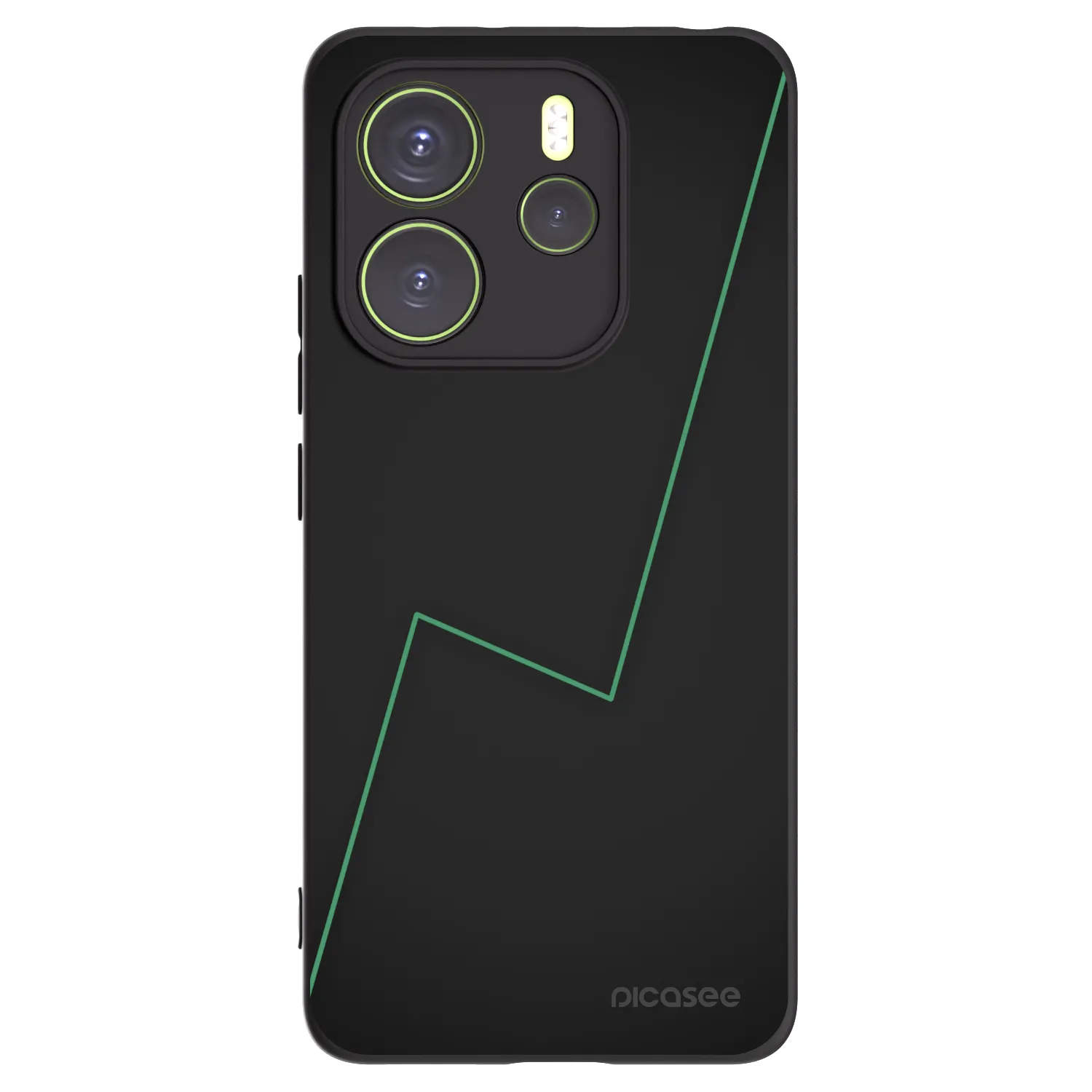 Picasee husă neagră din silicon pentru Xiaomi Redmi Note 14 4G - Consistency