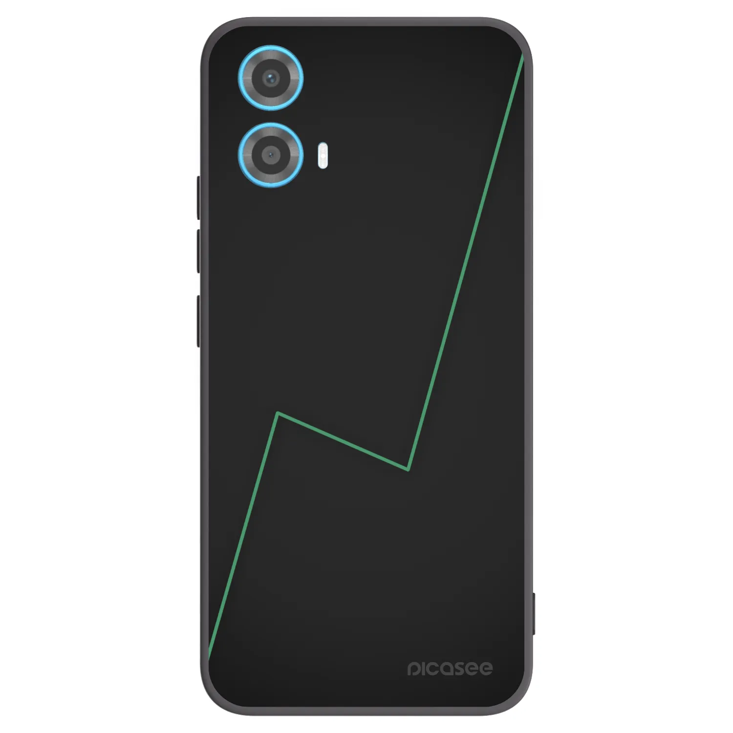 Picasee husă neagră din silicon pentru Motorola Moto G34 5G - Consistency
