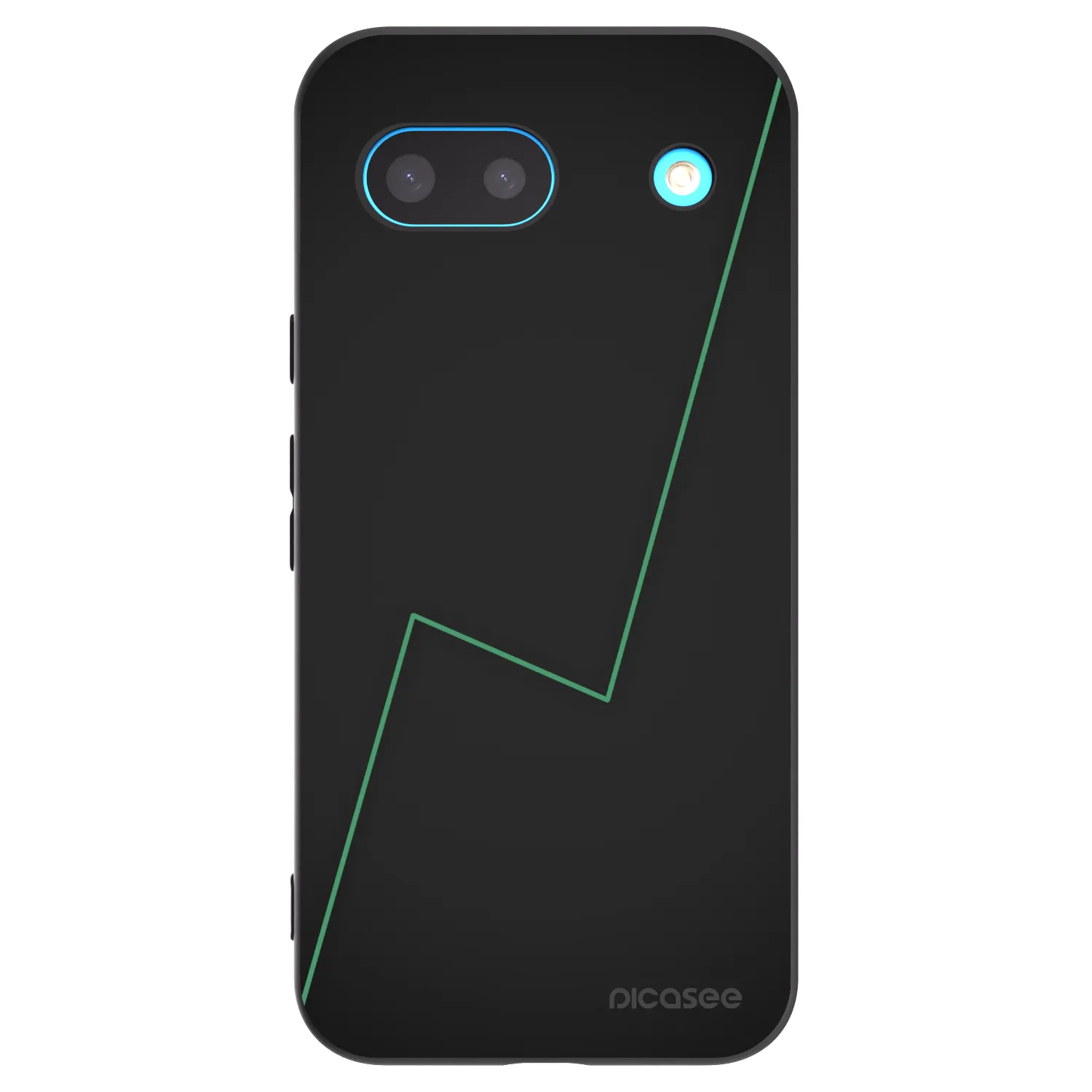 Picasee husă neagră din silicon pentru Google Pixel 8a - Consistency