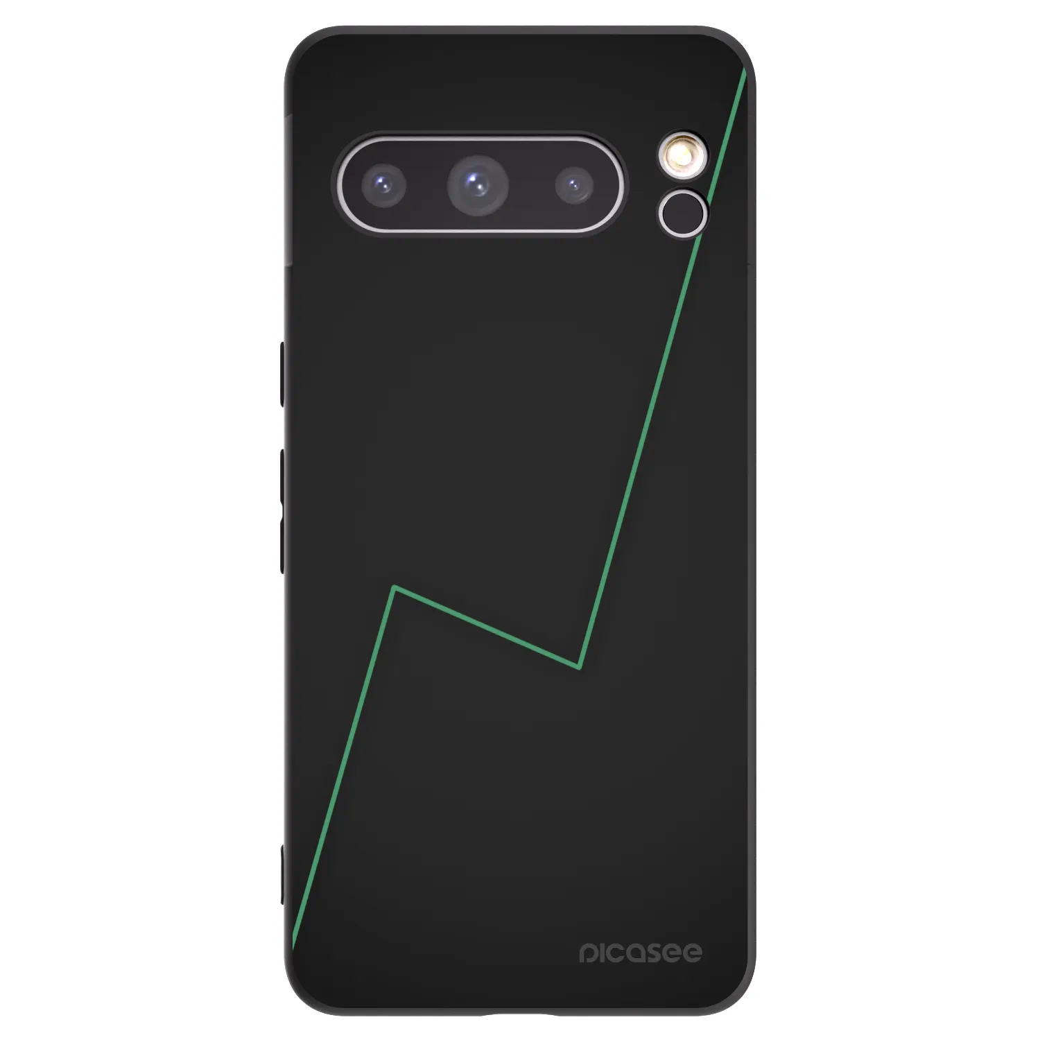 Picasee husă neagră din silicon pentru Google Pixel 8 Pro - Consistency