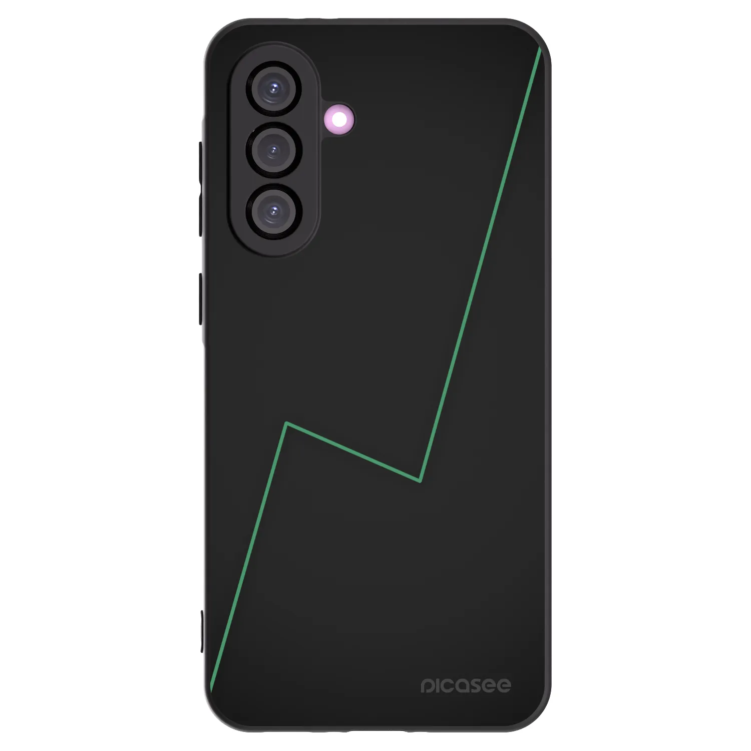 Picasee husă neagră din silicon pentru Samsung Galaxy A36 5G - Consistency
