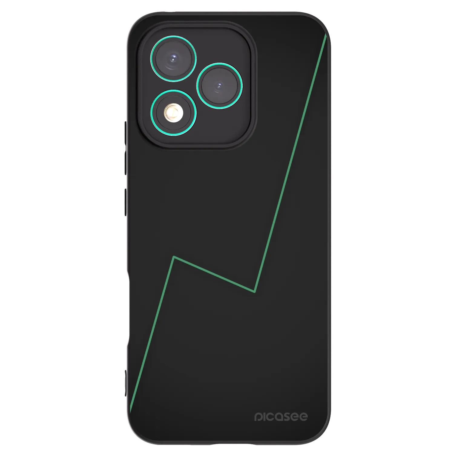 Picasee husă neagră din silicon pentru Honor 400 Lite 5G - Consistency