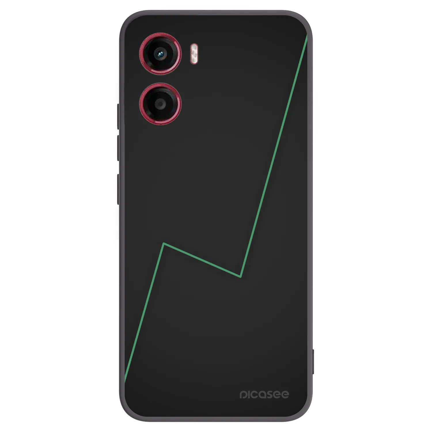 Picasee husă neagră din silicon pentru Motorola Moto G05 - Consistency