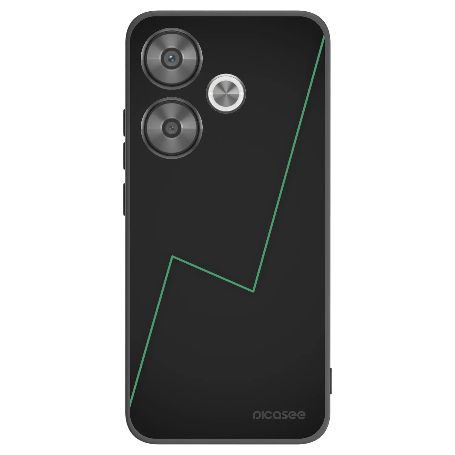 Picasee husă neagră din silicon pentru Xiaomi Poco F6 - Consistency