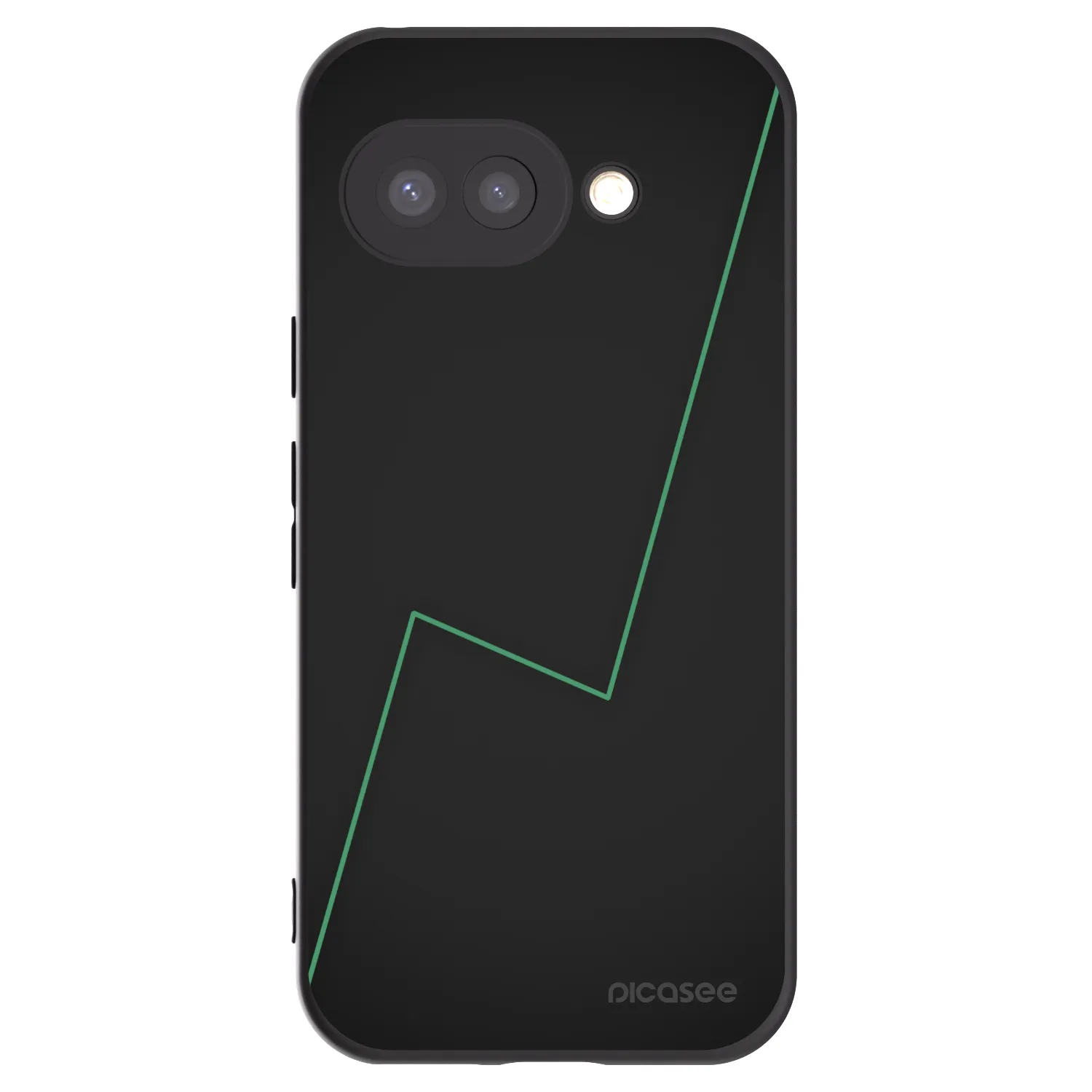 Picasee husă neagră din silicon pentru Google Pixel 9a - Consistency