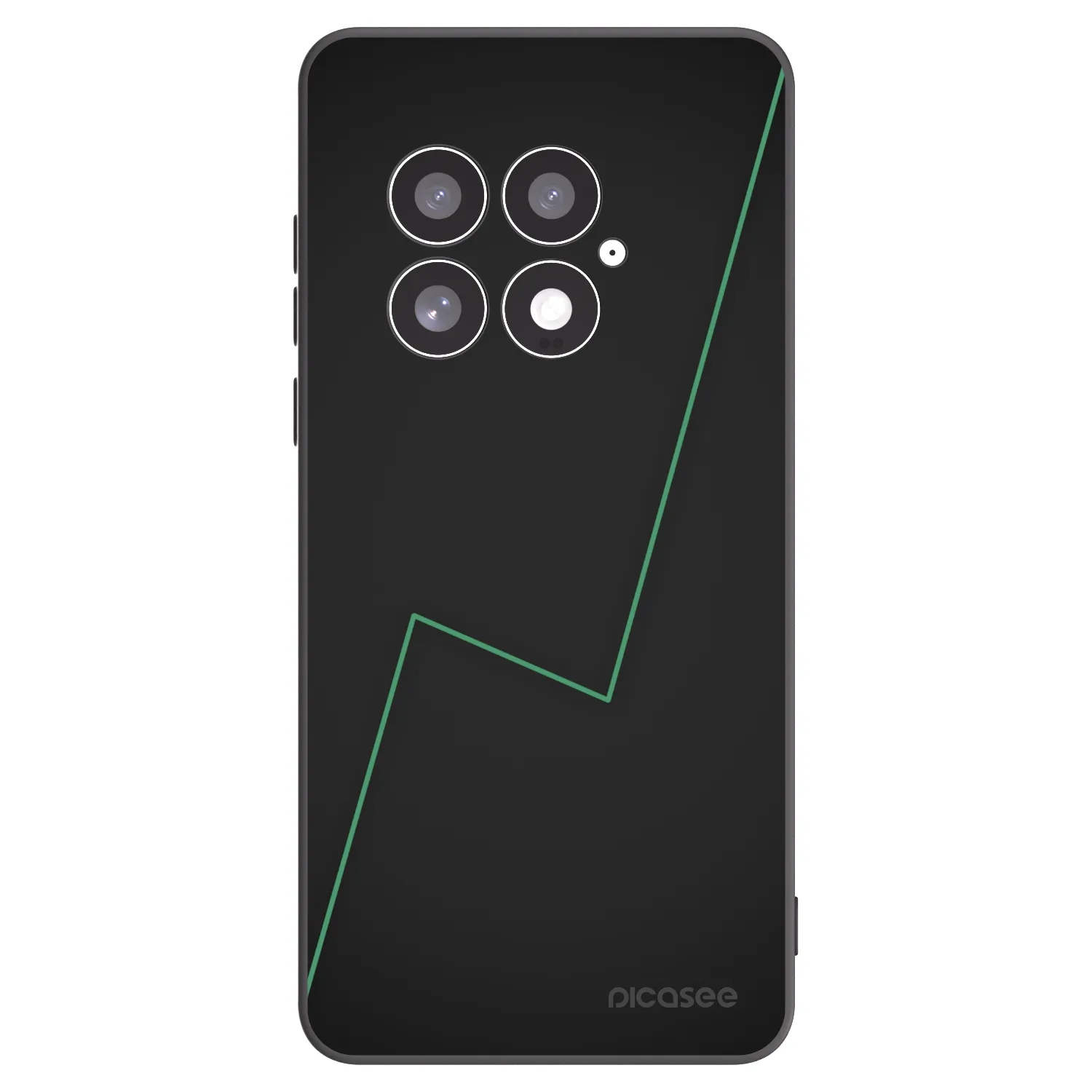 Picasee husă neagră din silicon pentru OnePlus 13 5G - Consistency