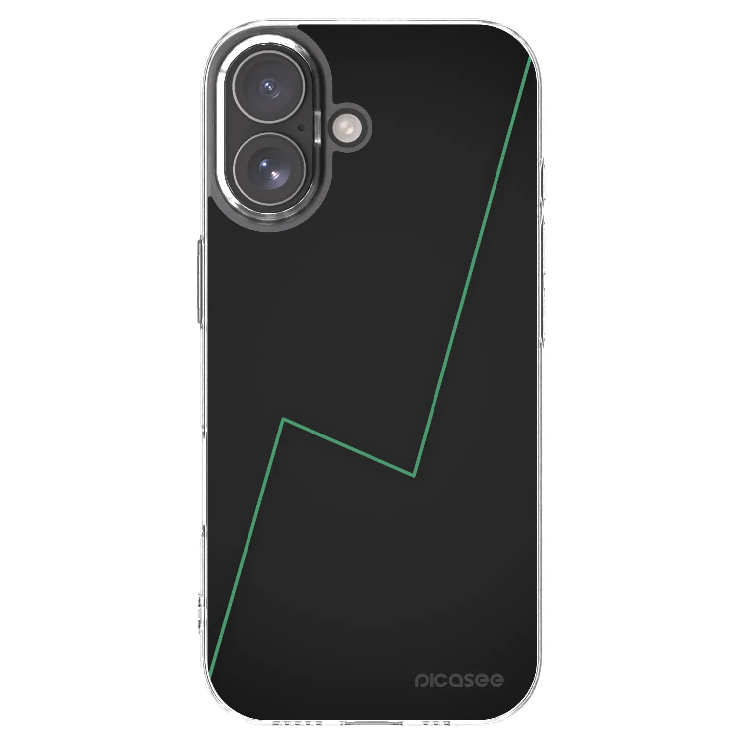 Picasee husă transparentă din silicon pentru Apple iPhone 17 - Consistency