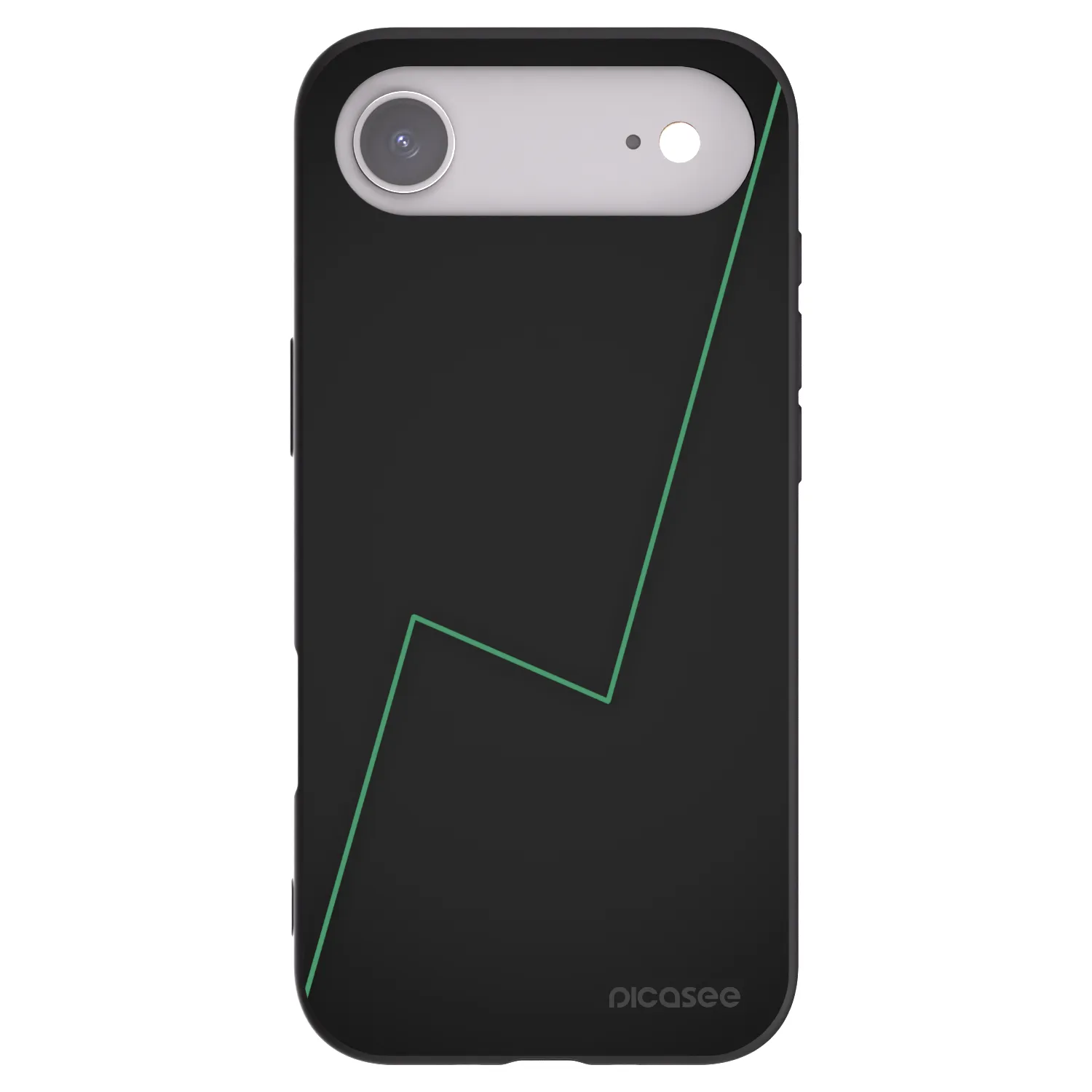 Picasee husă neagră din silicon pentru Apple iPhone Air - Consistency