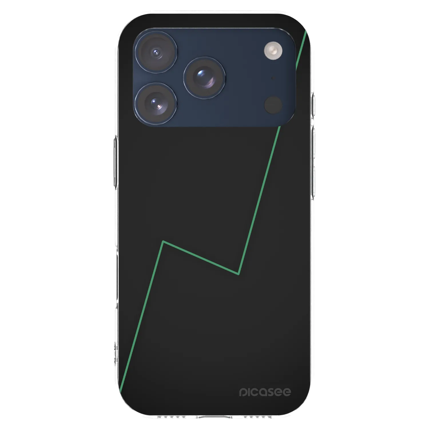 Picasee husă transparentă din silicon pentru Apple iPhone 17 Pro - Consistency