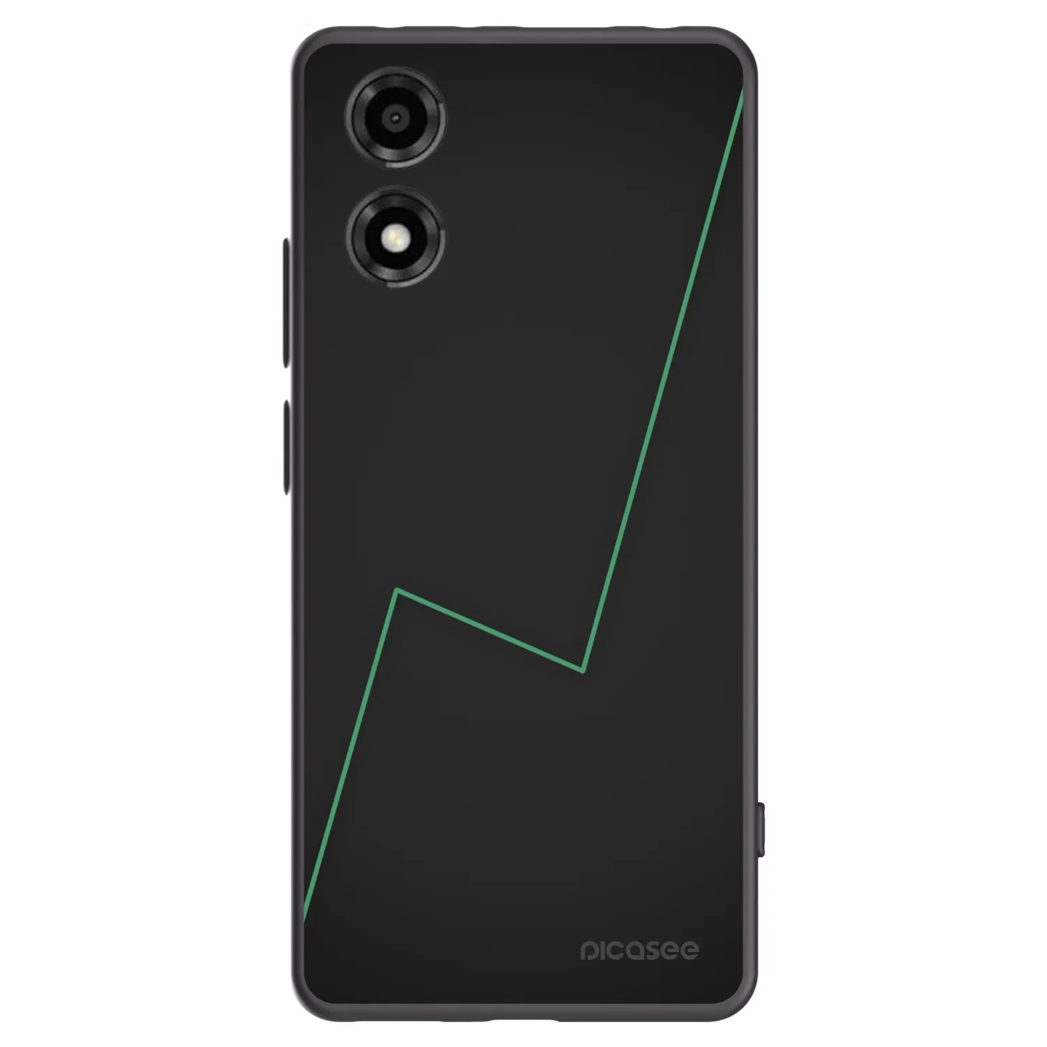 Picasee husă neagră din silicon pentru Motorola Moto E14 - Consistency