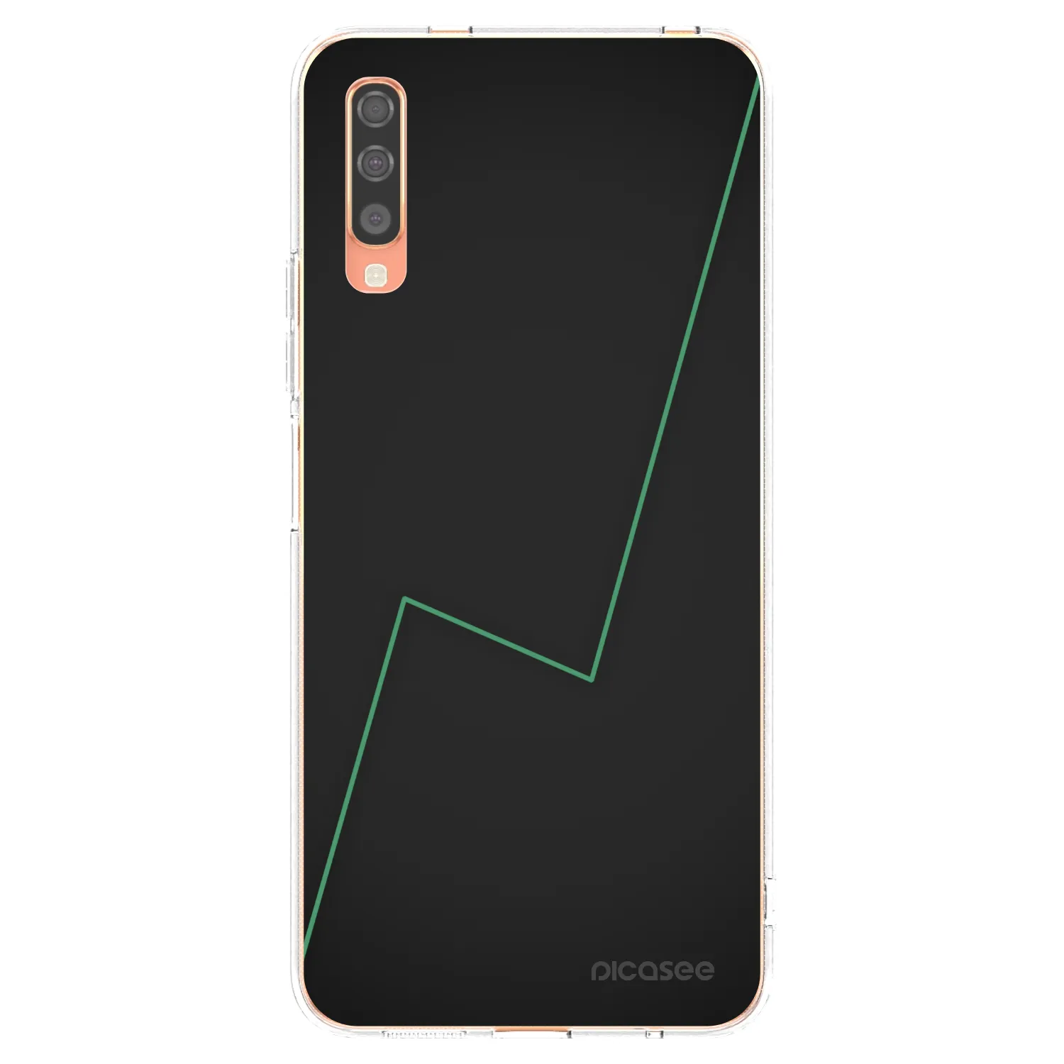 Picasee husă transparentă din silicon pentru Samsung Galaxy A70 A705F - Consistency
